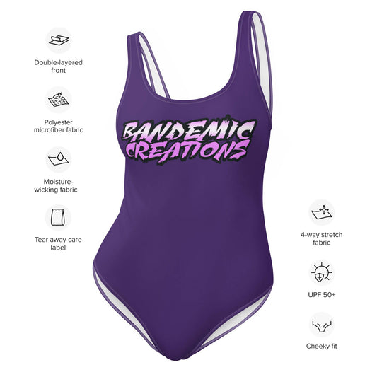 ' Purple Candy ' One-Piece