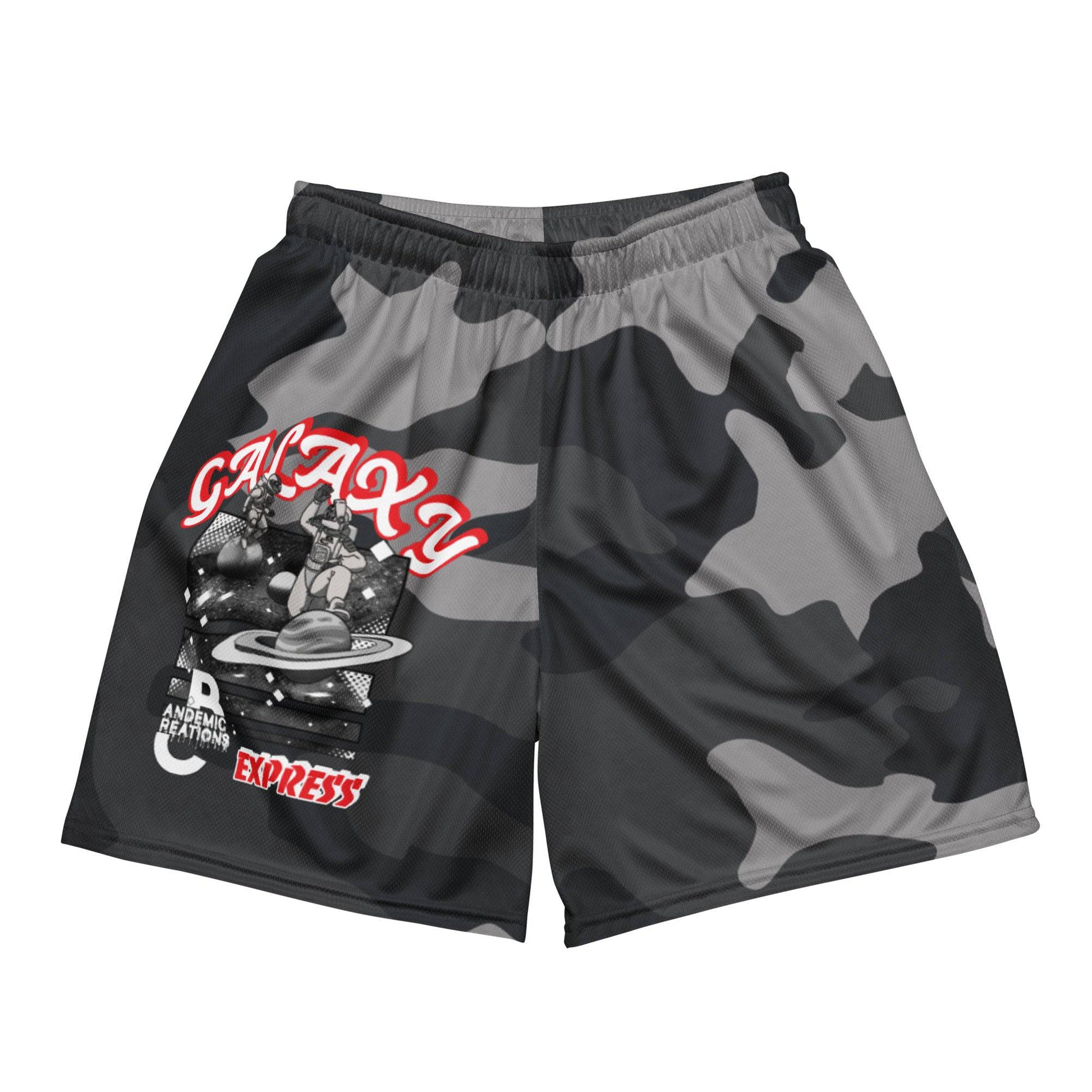 'GALAXY EXPRESS' Mesh Shorts