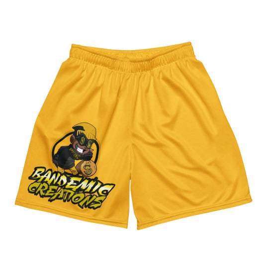 Yellow BB Mesh Shorts