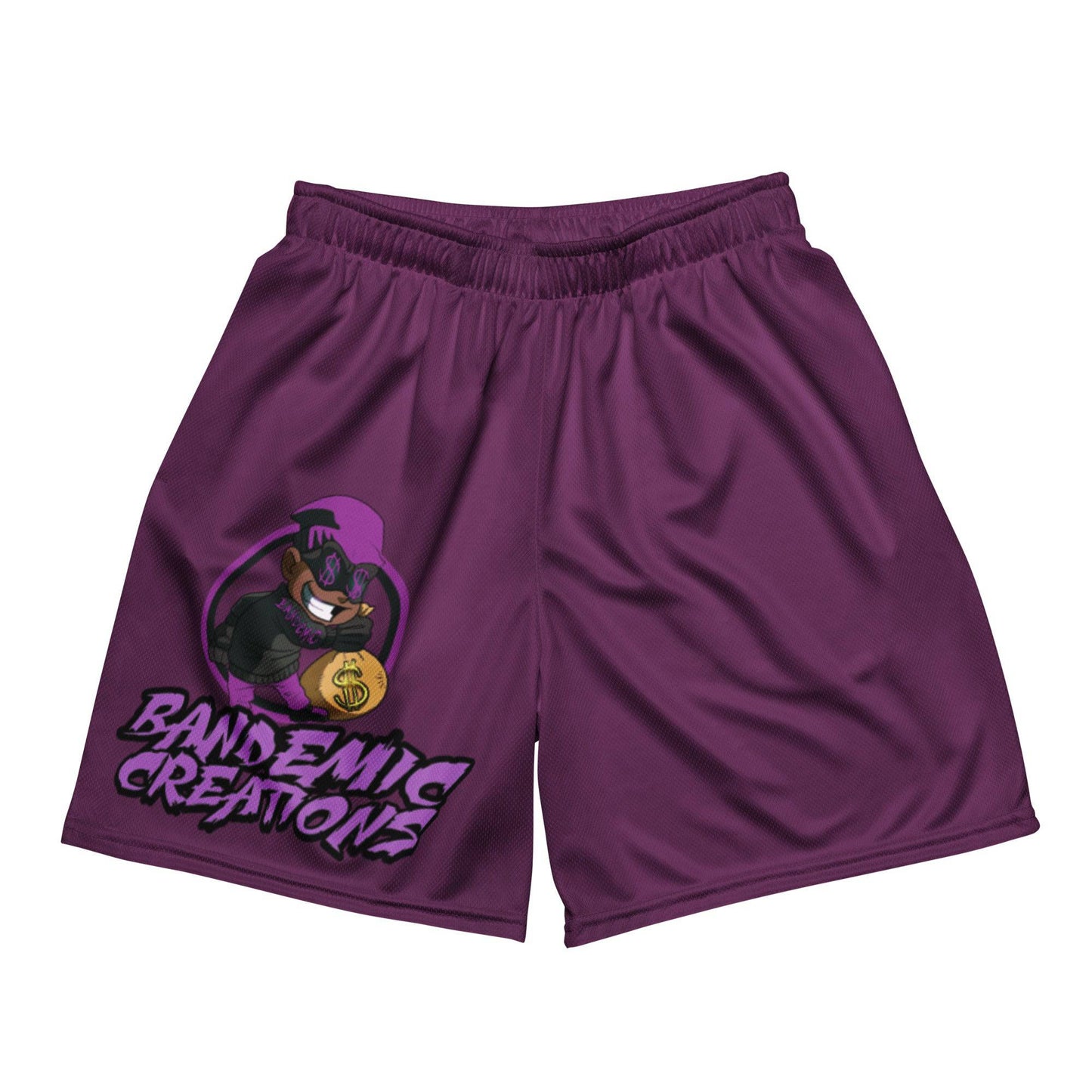 Purple BB Mesh Shorts