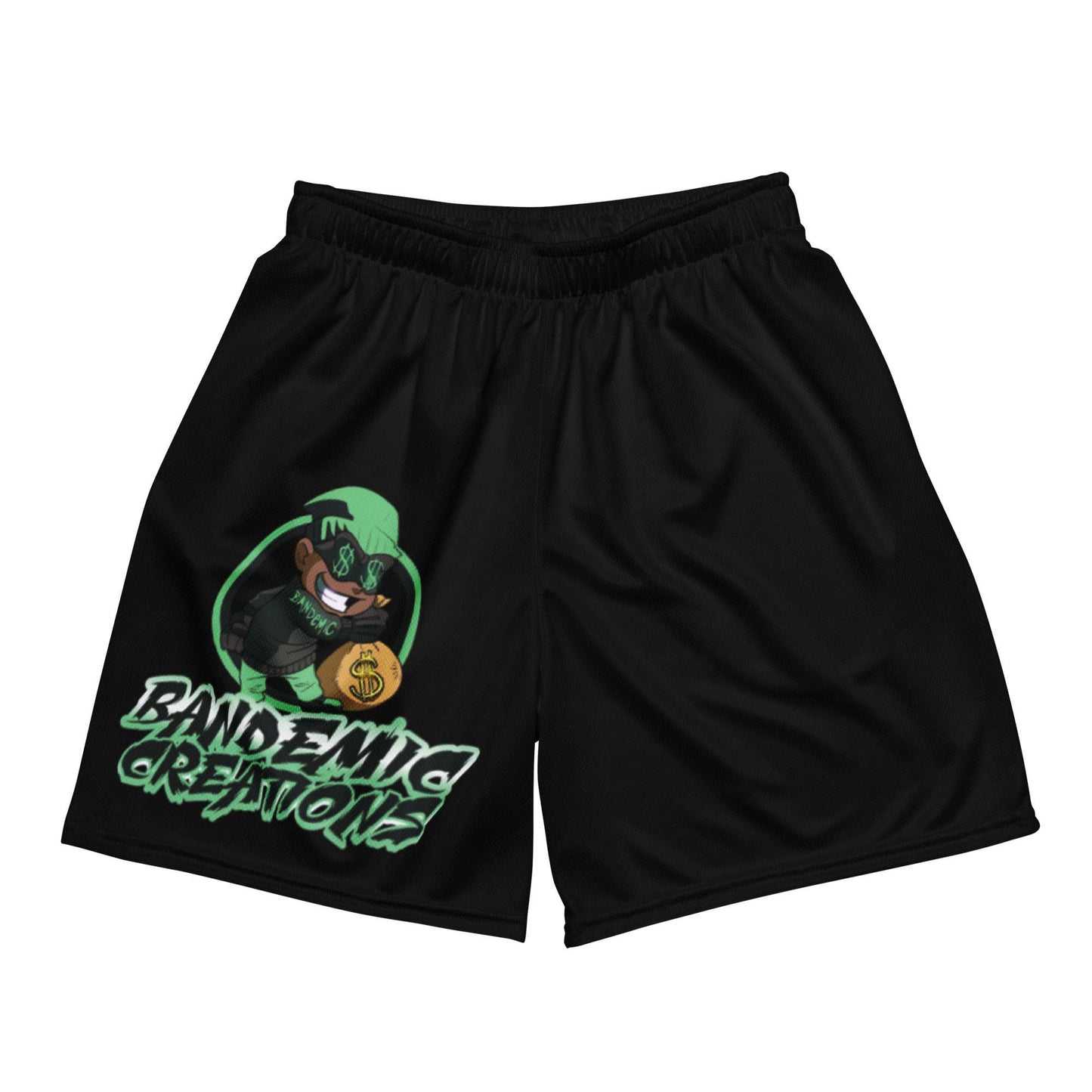 Black BB Mesh Shorts