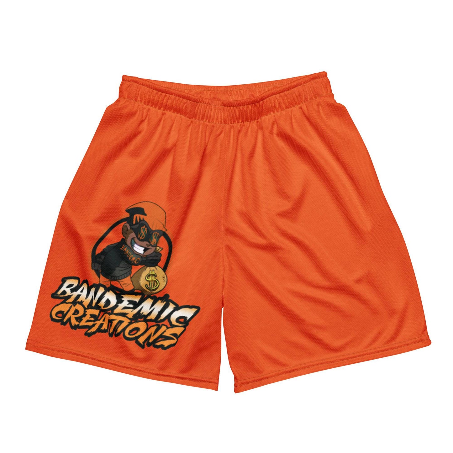 Orange BB Mesh Shorts