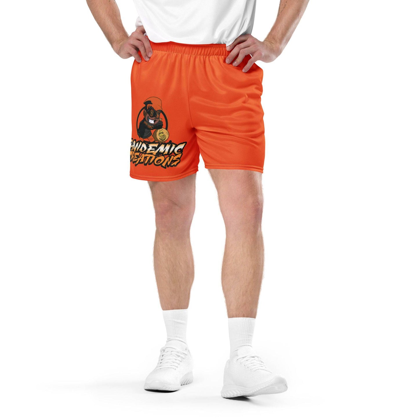 Orange BB Mesh Shorts