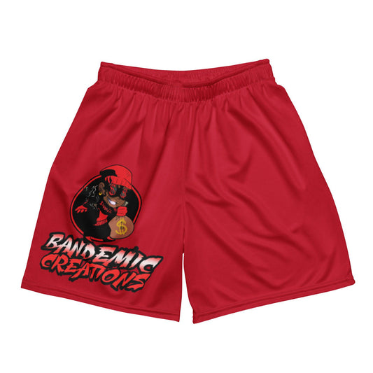 Red BG Mesh Shorts