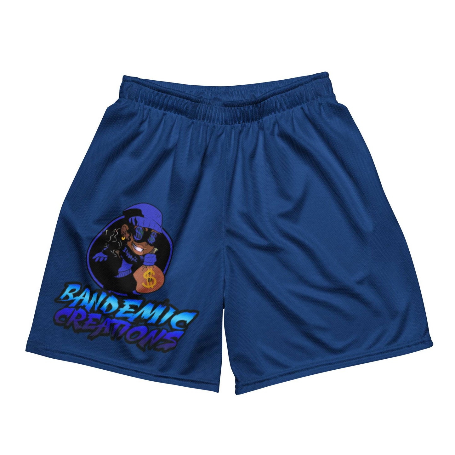 Blue BG Mesh Shorts