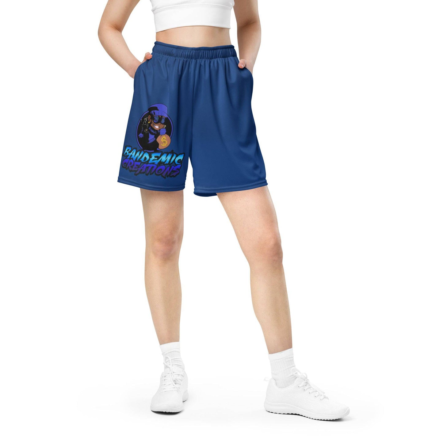 Blue BG Mesh Shorts