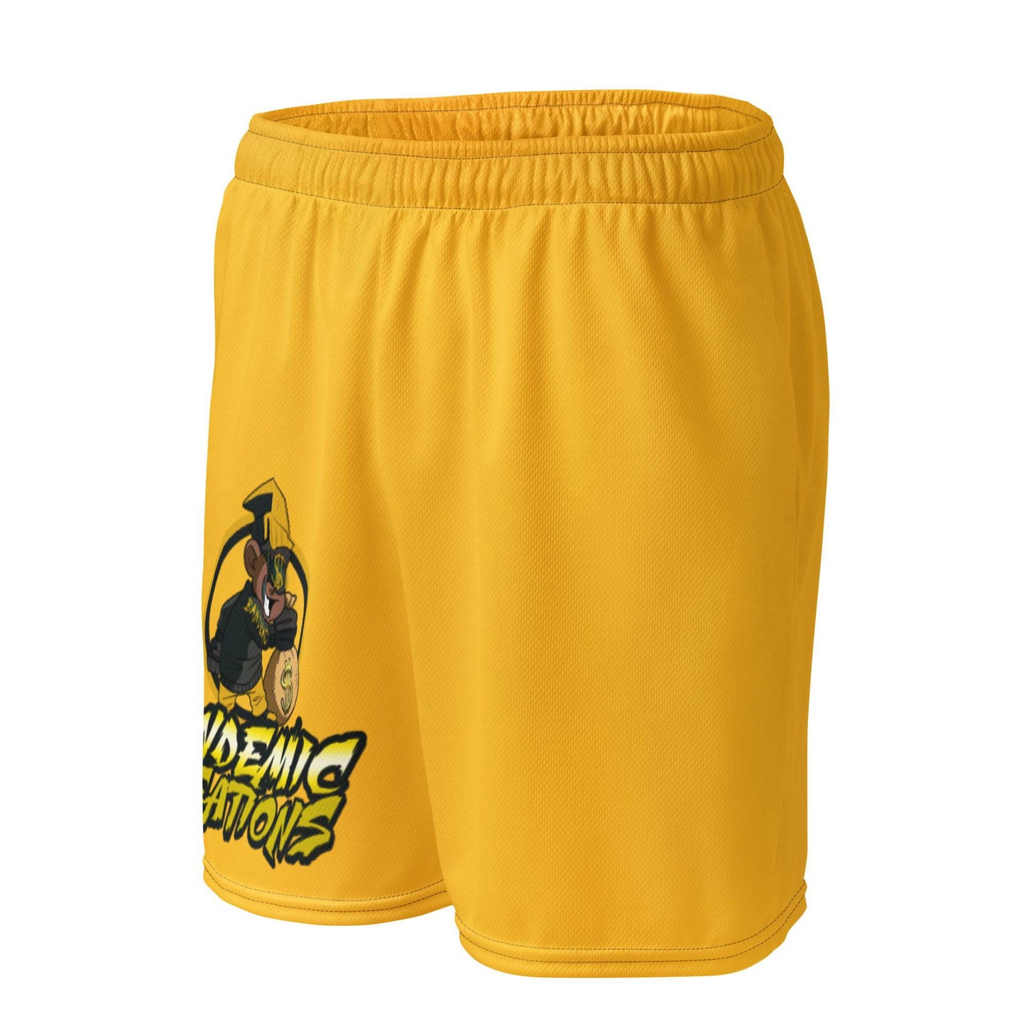 Yellow BB Mesh Shorts