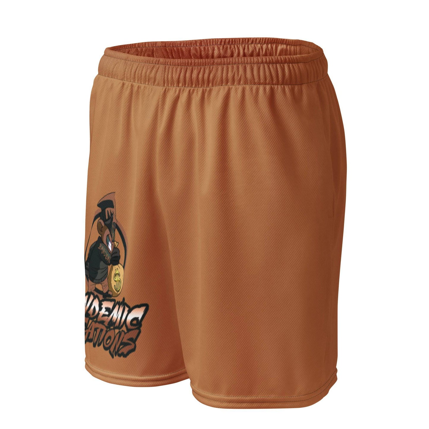 Brown BB Mesh Shorts