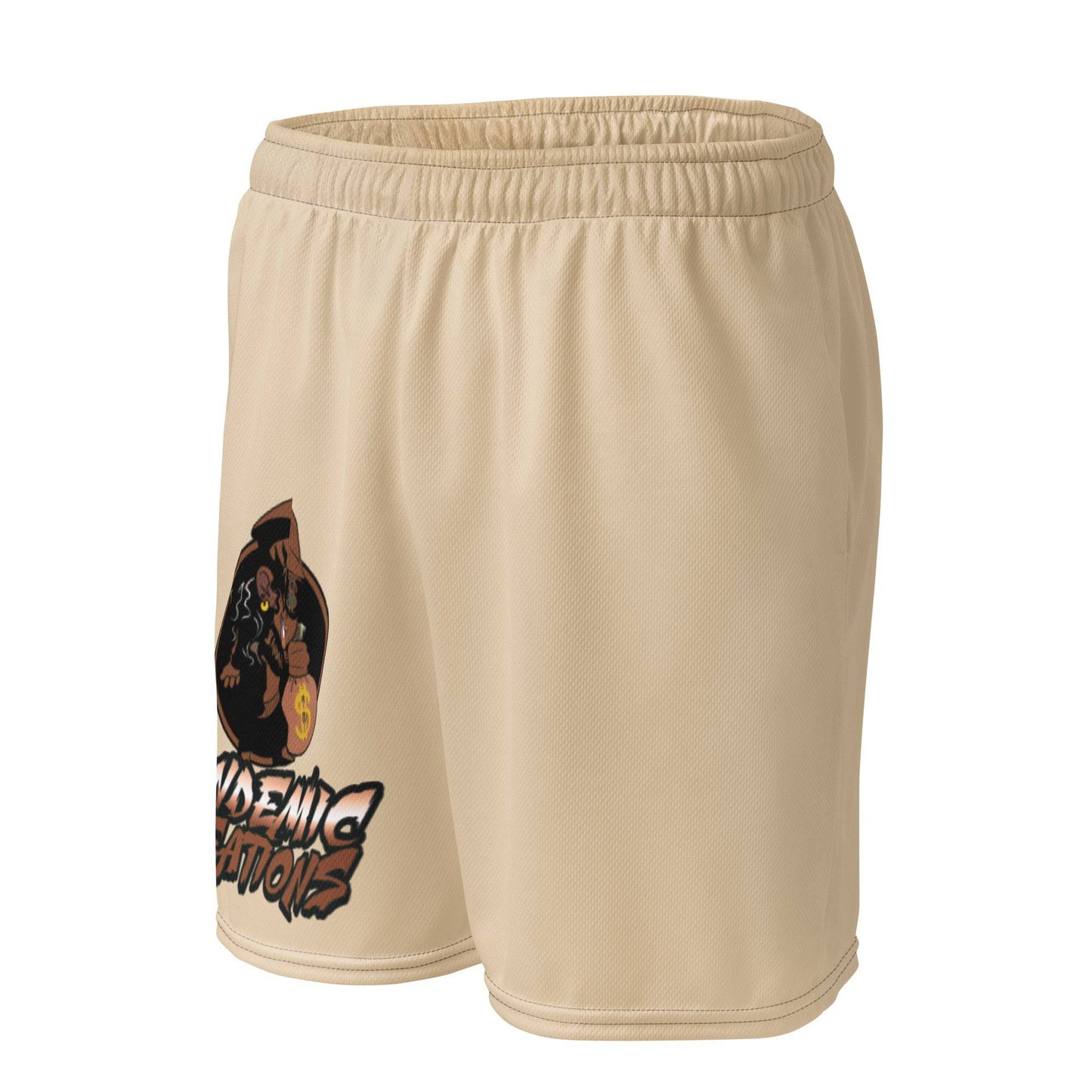 Nude BG Mesh Shorts