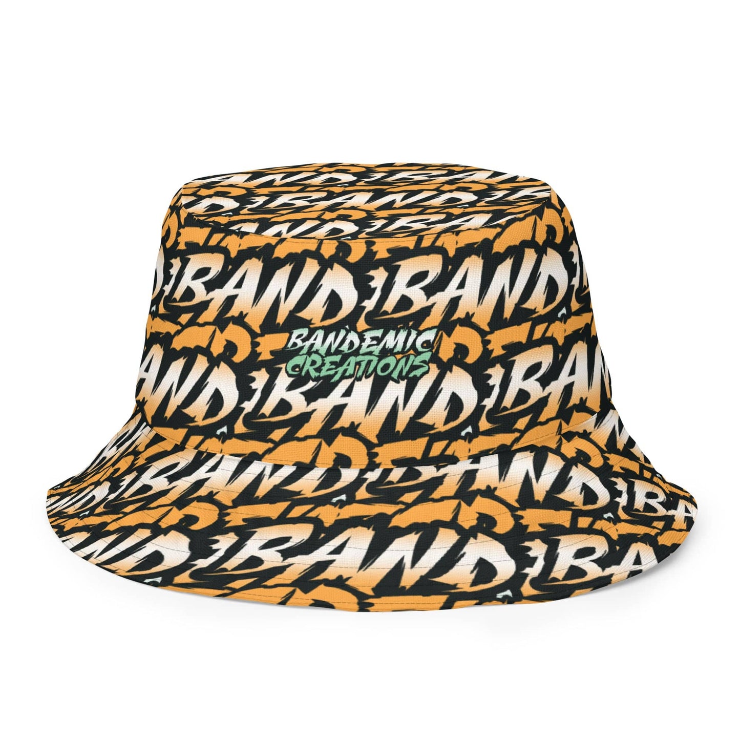 Green / Orange Reversible Bucket Hat