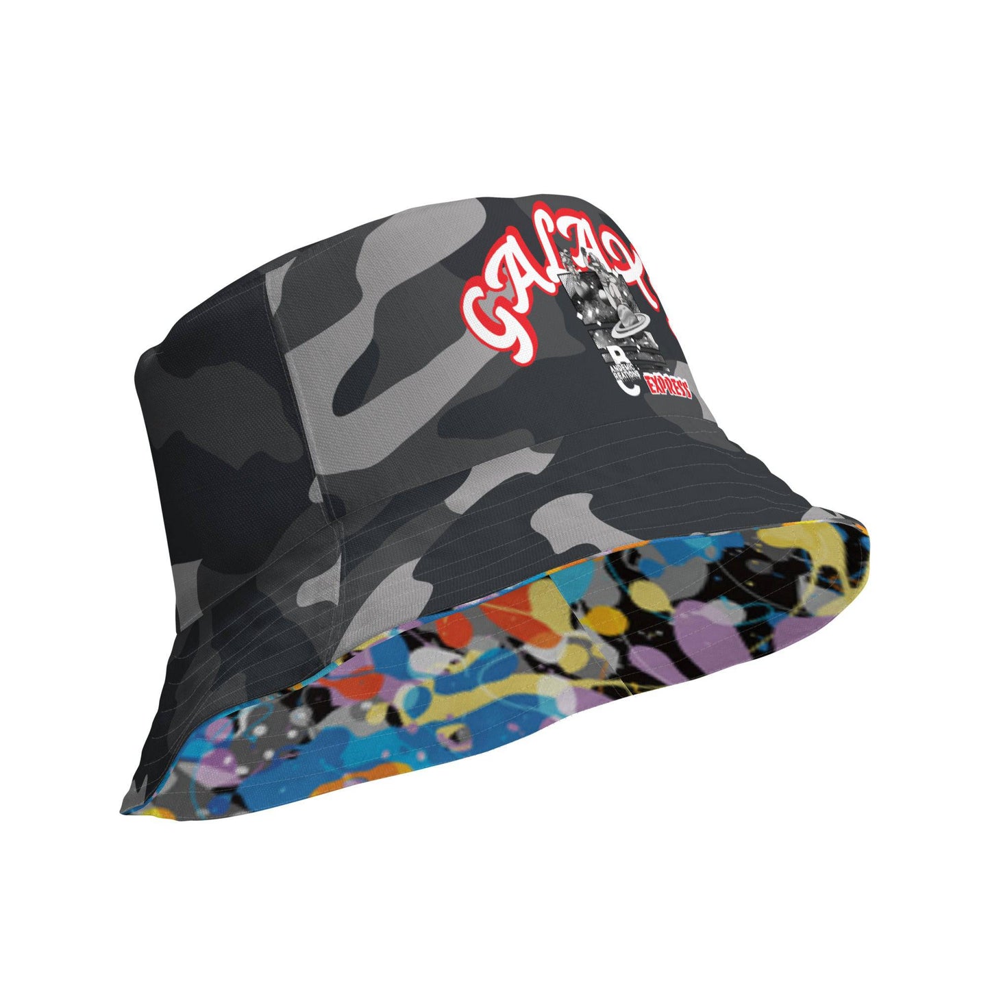 'GALAXY EXPRESS' Reversible Bucket Hat