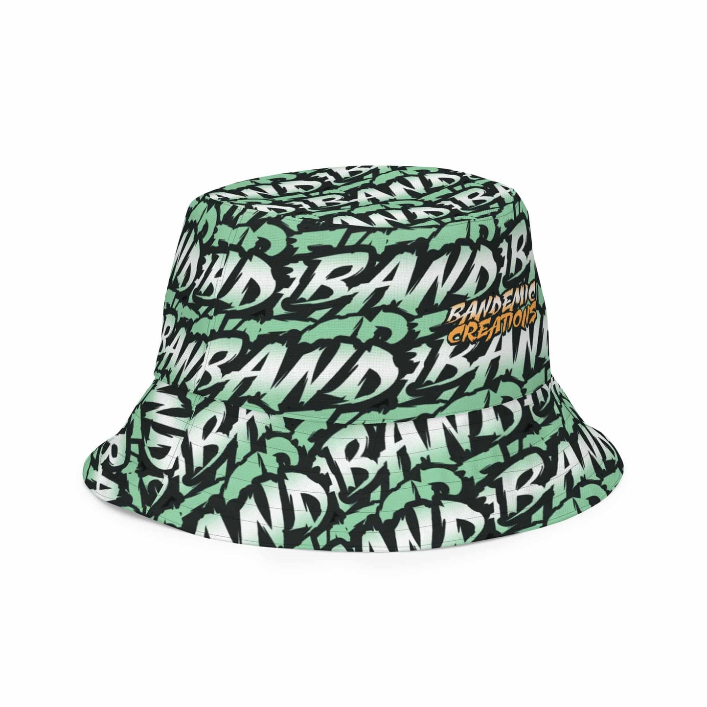 Green / Orange Reversible Bucket Hat