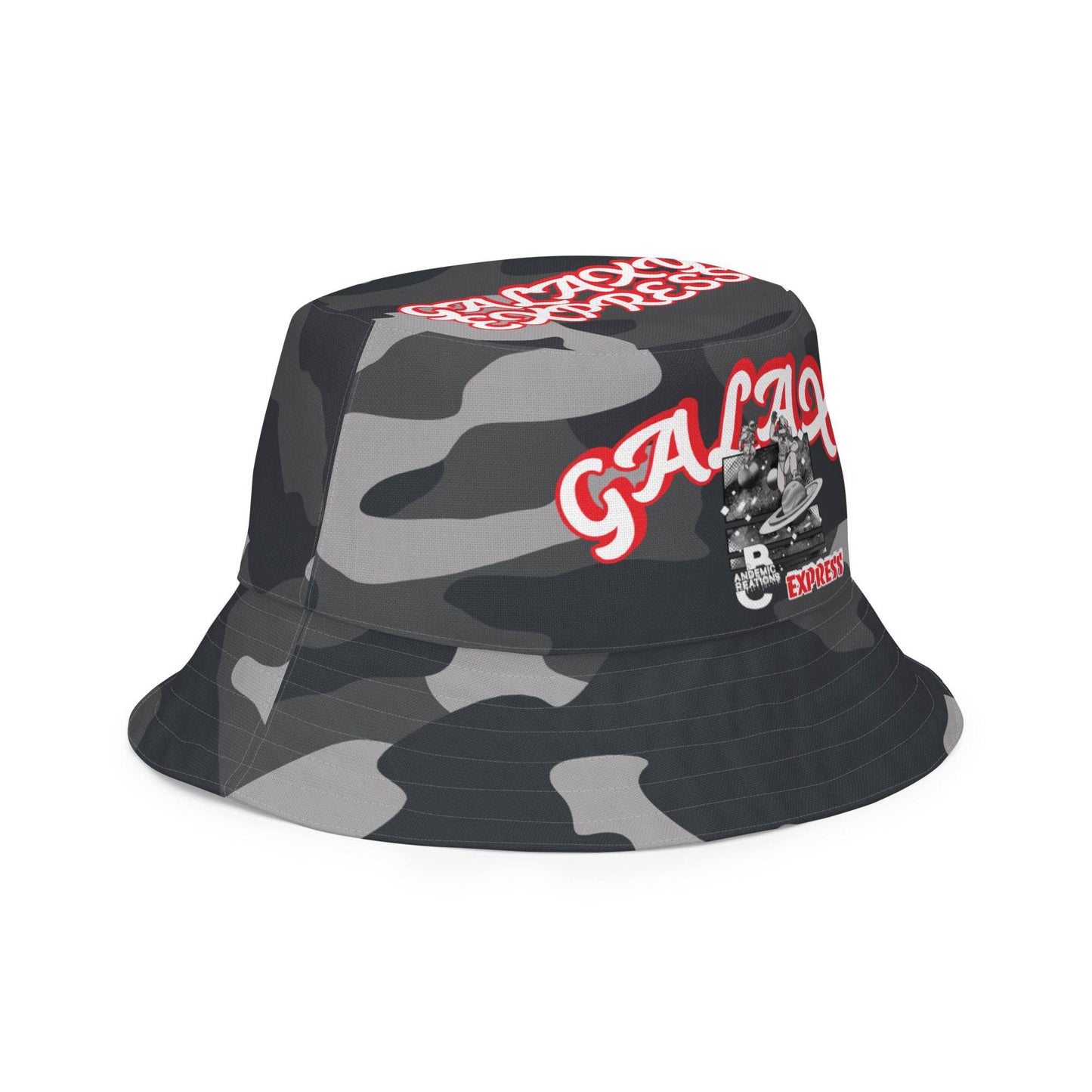 'GALAXY EXPRESS' Reversible Bucket Hat