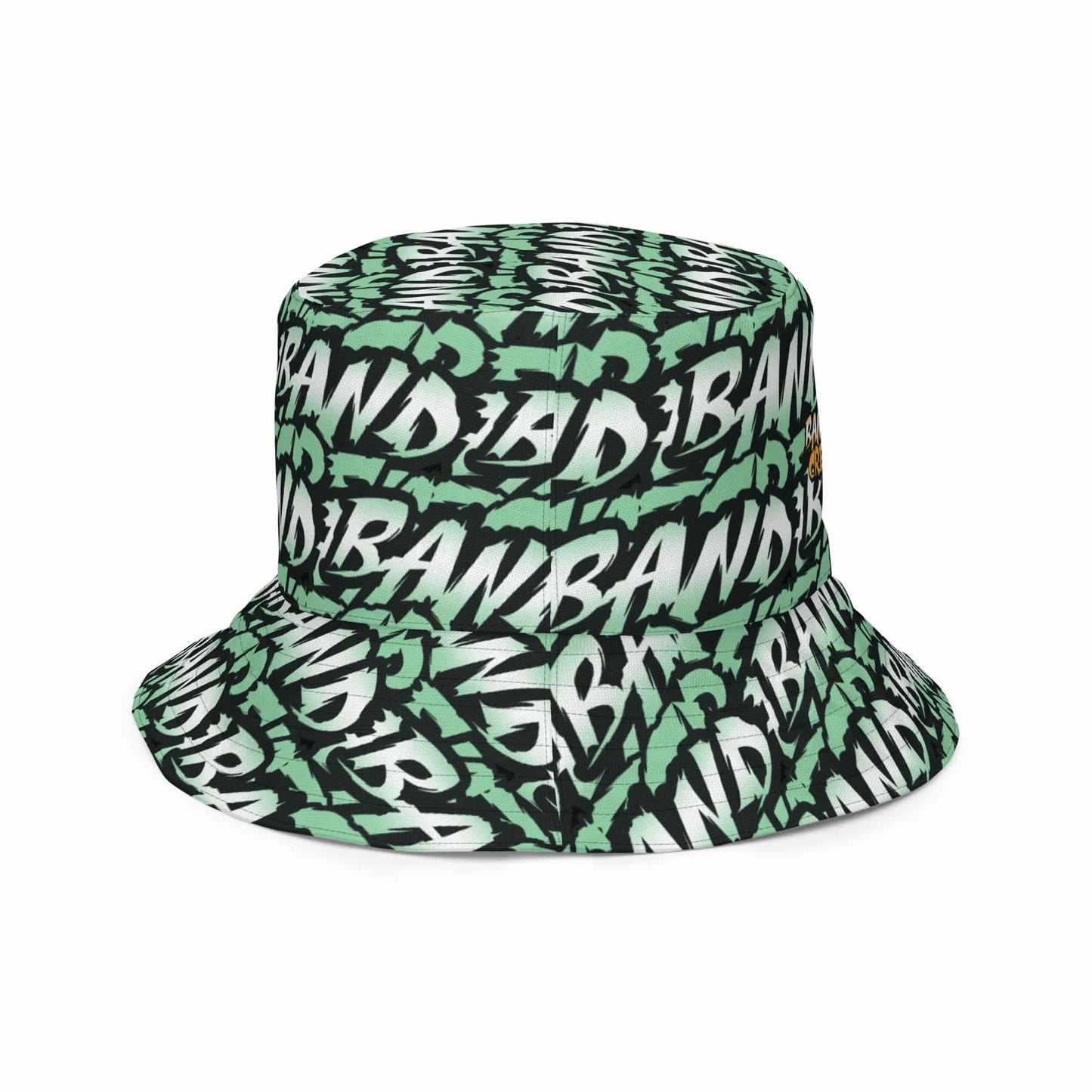 Green / Orange Reversible Bucket Hat