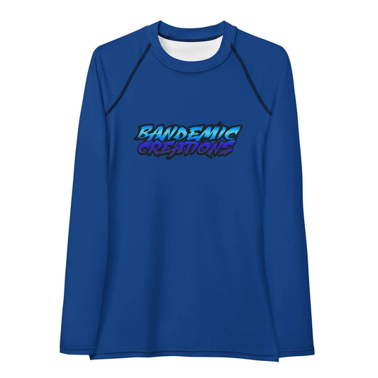 Blue Rash Guard Set