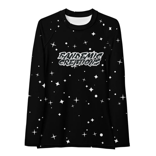 Midnight Starlight Rash Guard Set