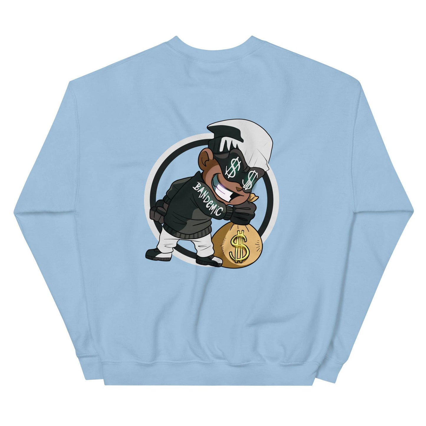 'BagBoy N White' Crewneck