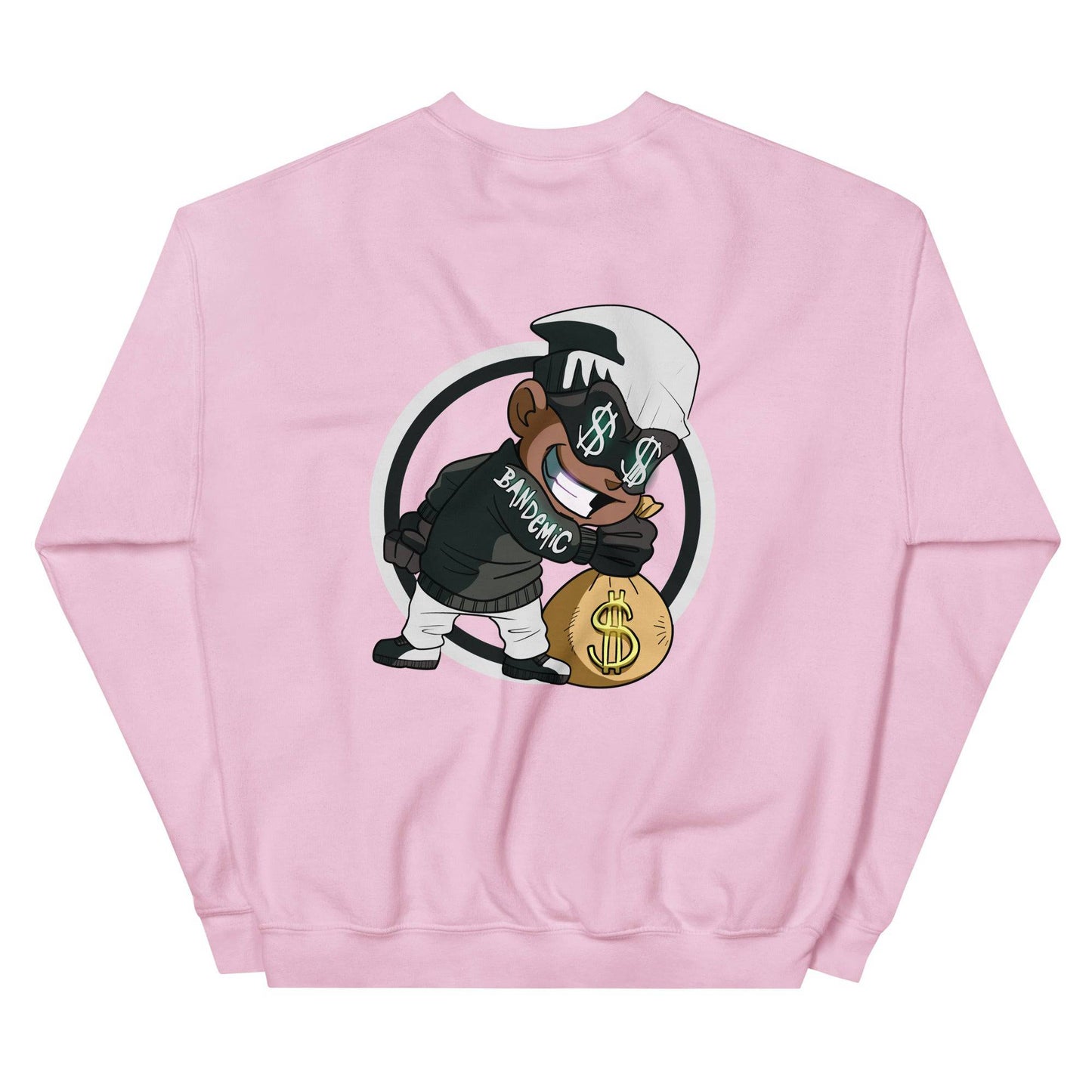 'BagBoy N White' Crewneck