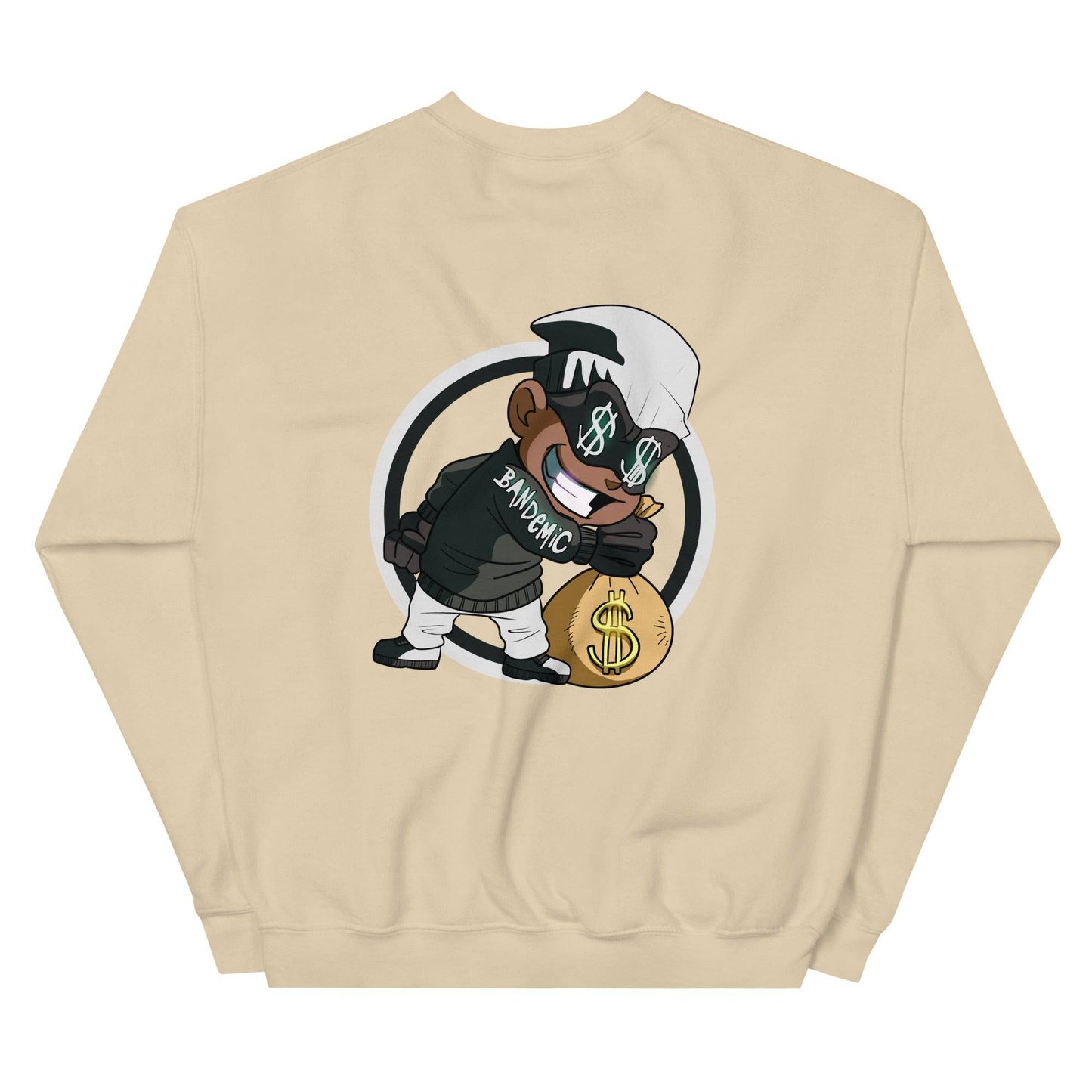 'BagBoy N White' Crewneck