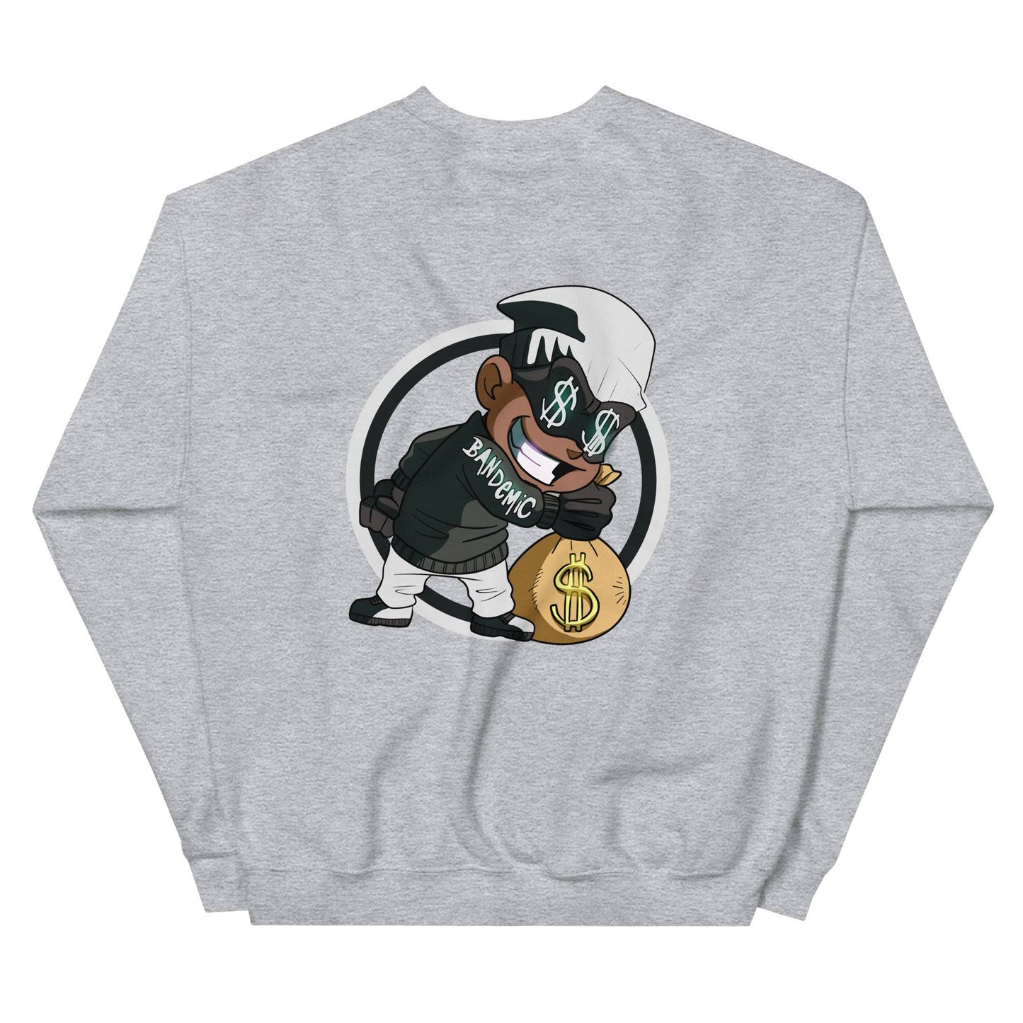 'BagBoy N White' Crewneck