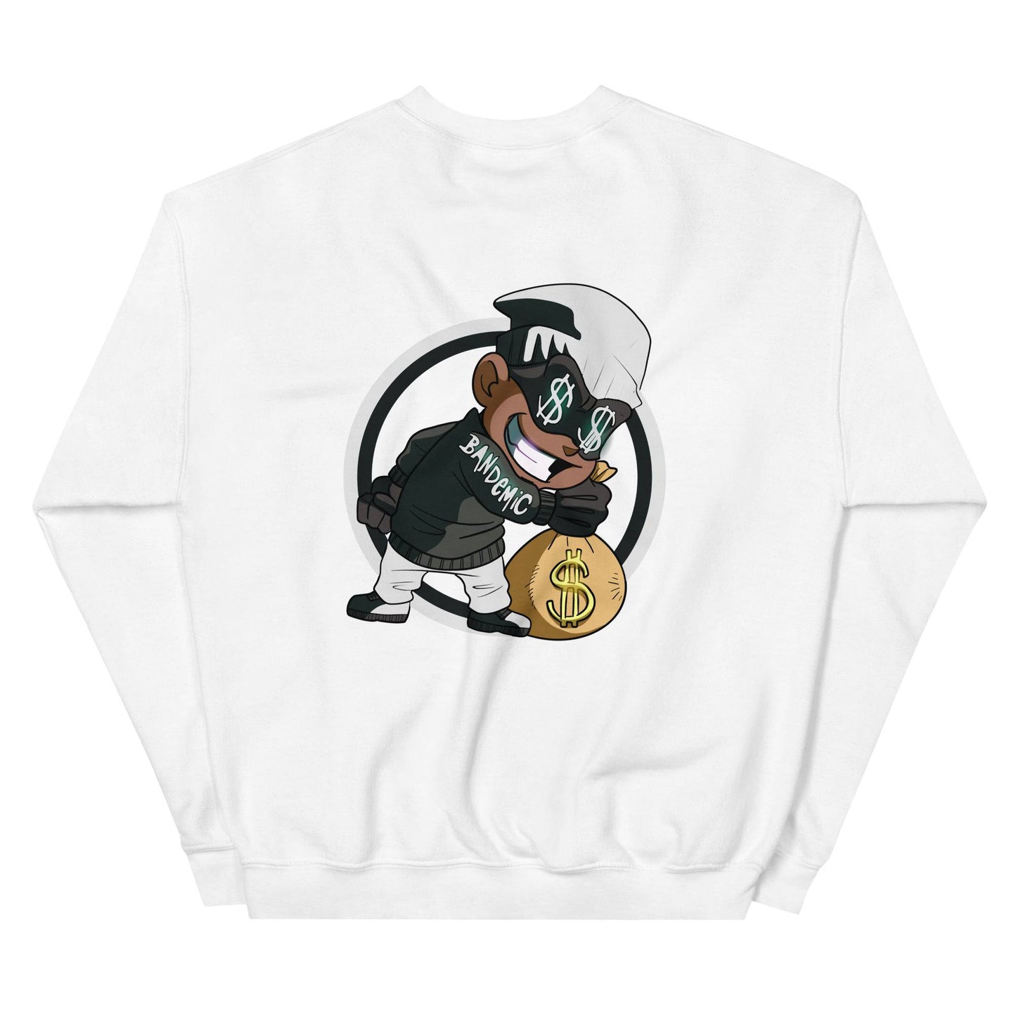 'BagBoy N White' Crewneck