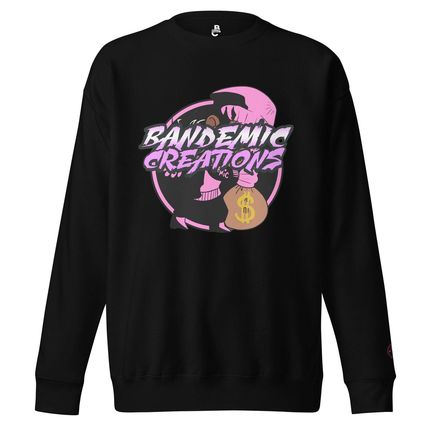 Pink Emblem Crewneck