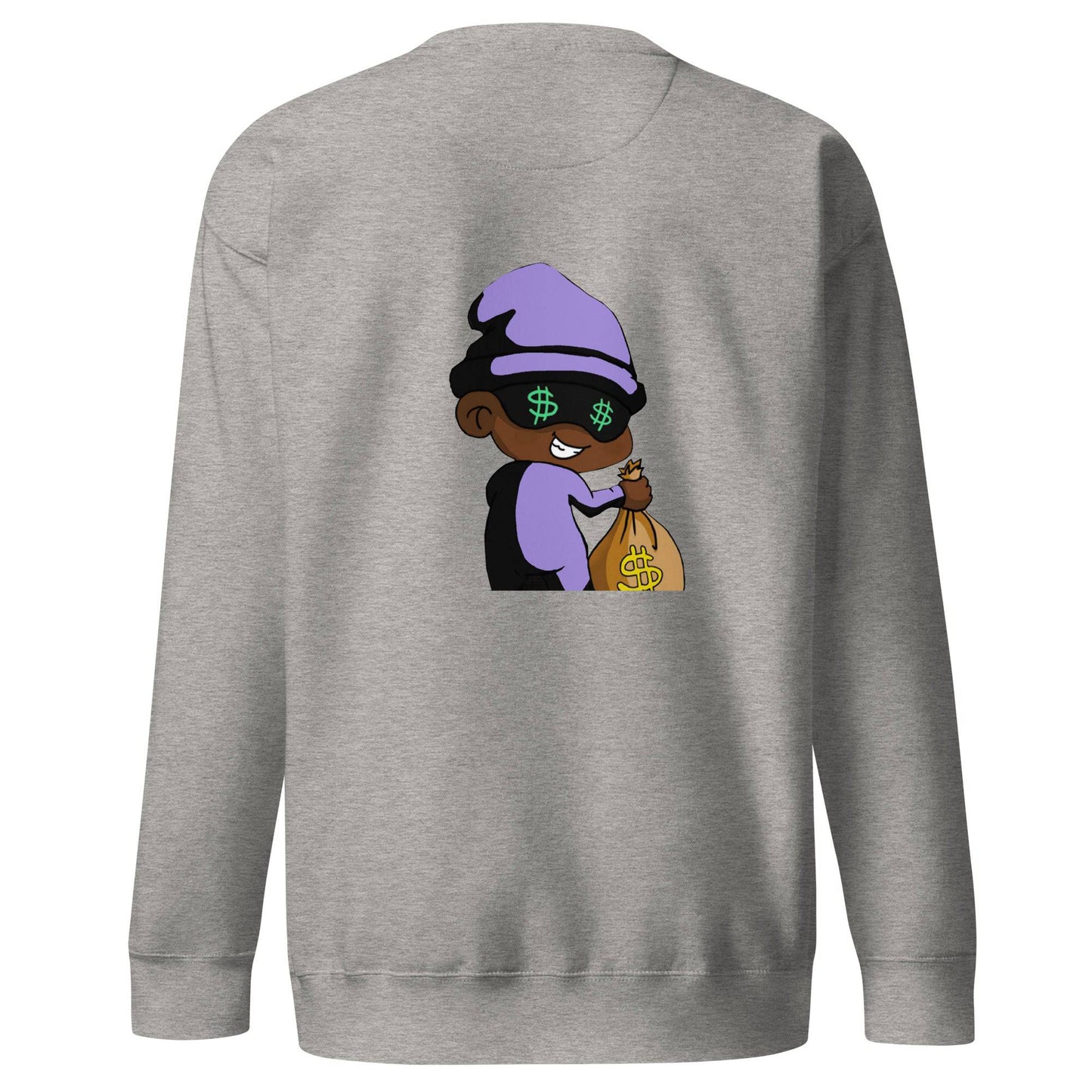 'PurpSuit' Crewneck