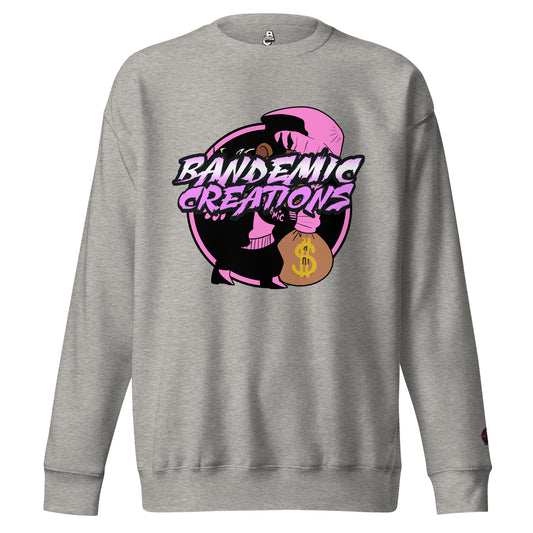 Pink Emblem Crewneck