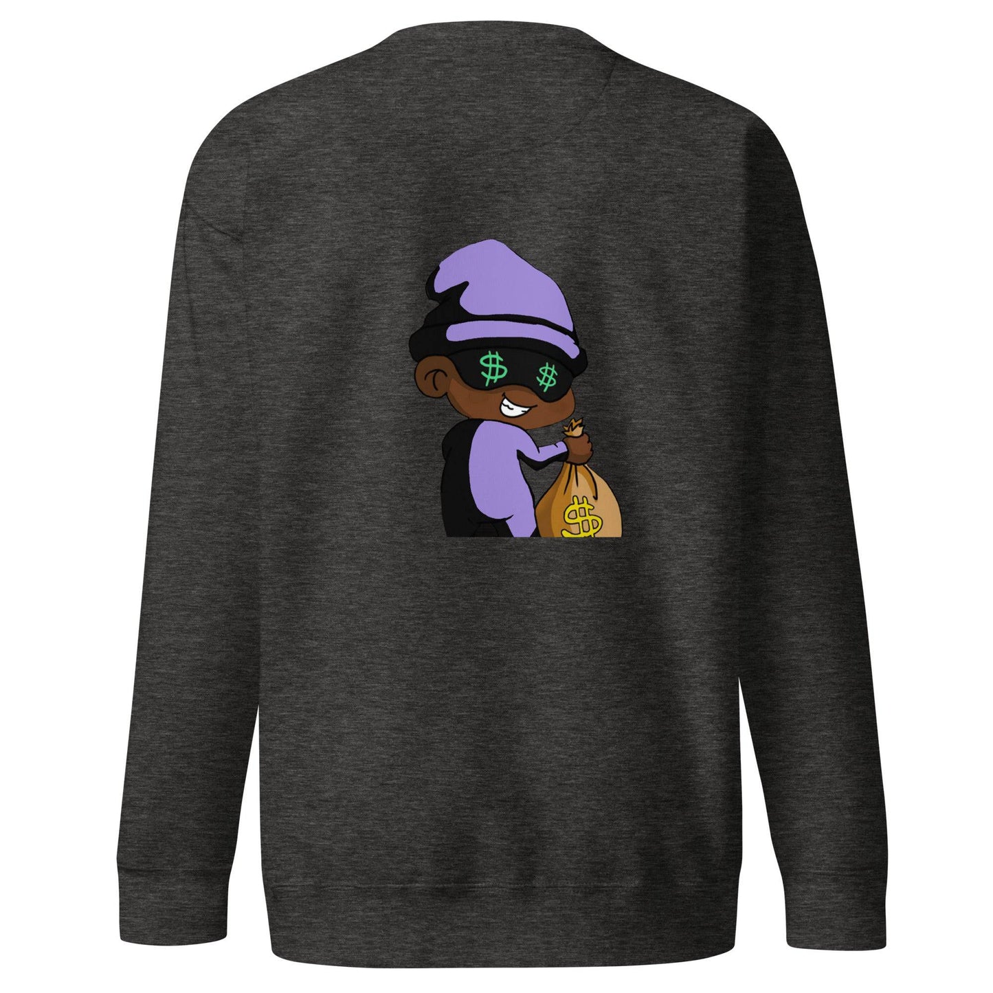 'PurpSuit' Crewneck