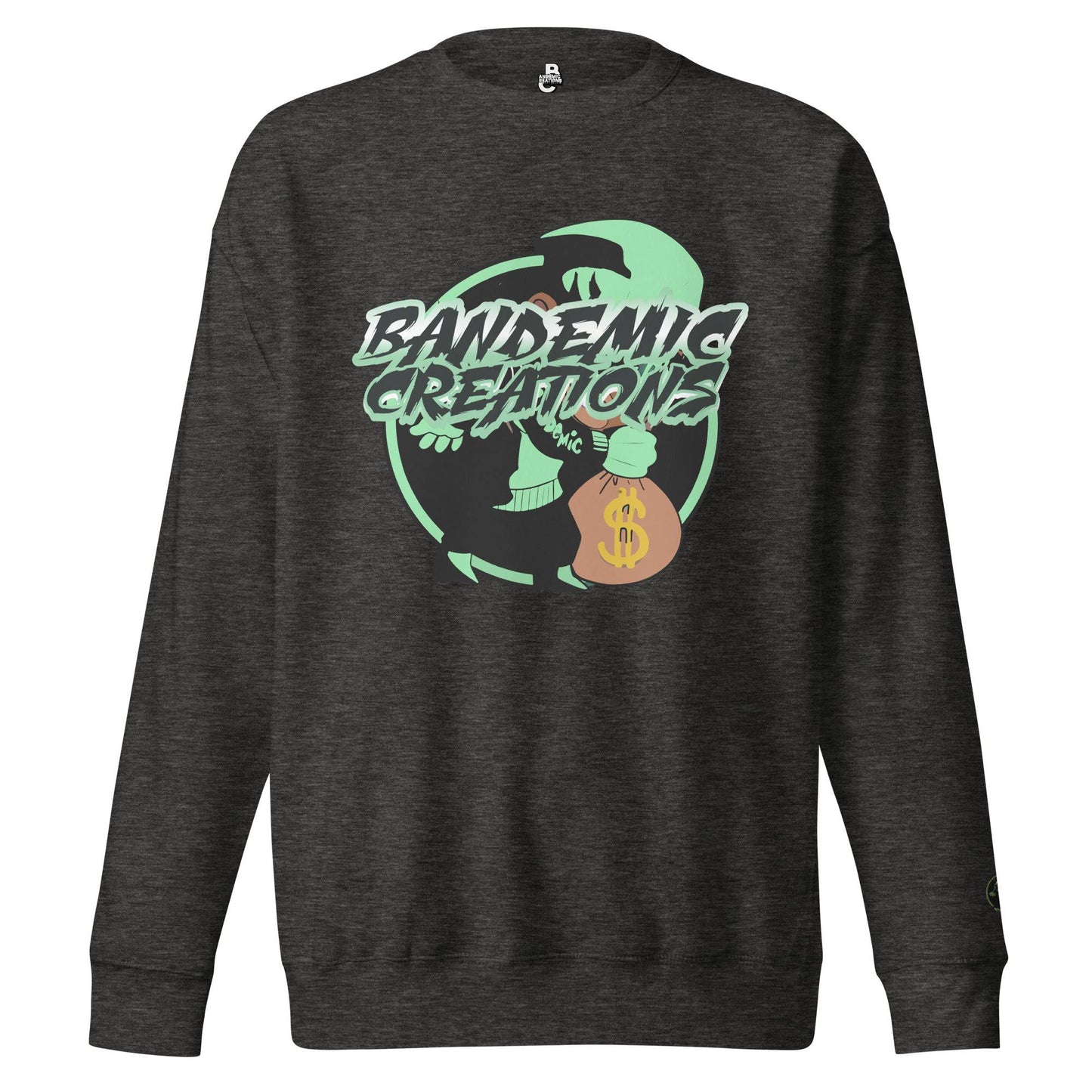 Green Emblem Crewneck