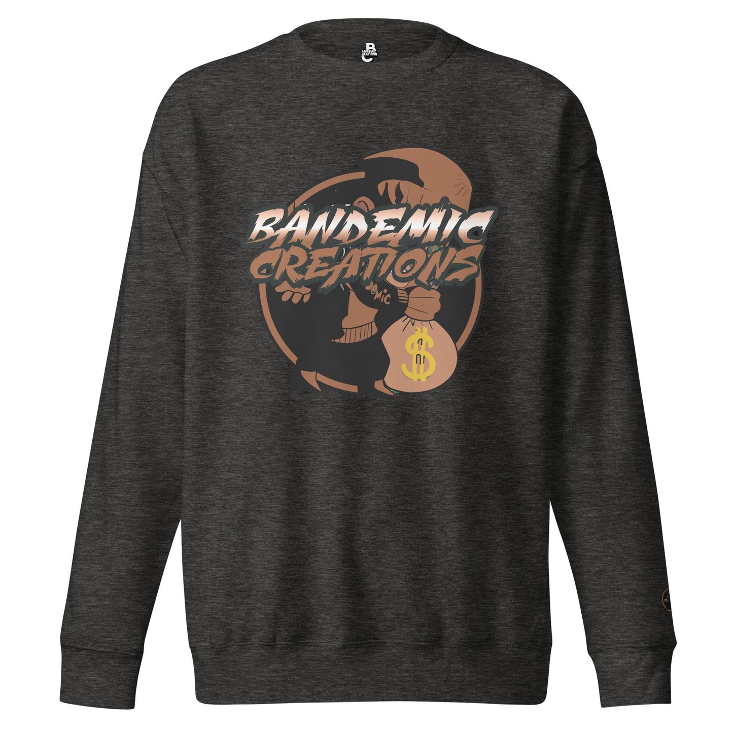 Brown Emblem Crewneck