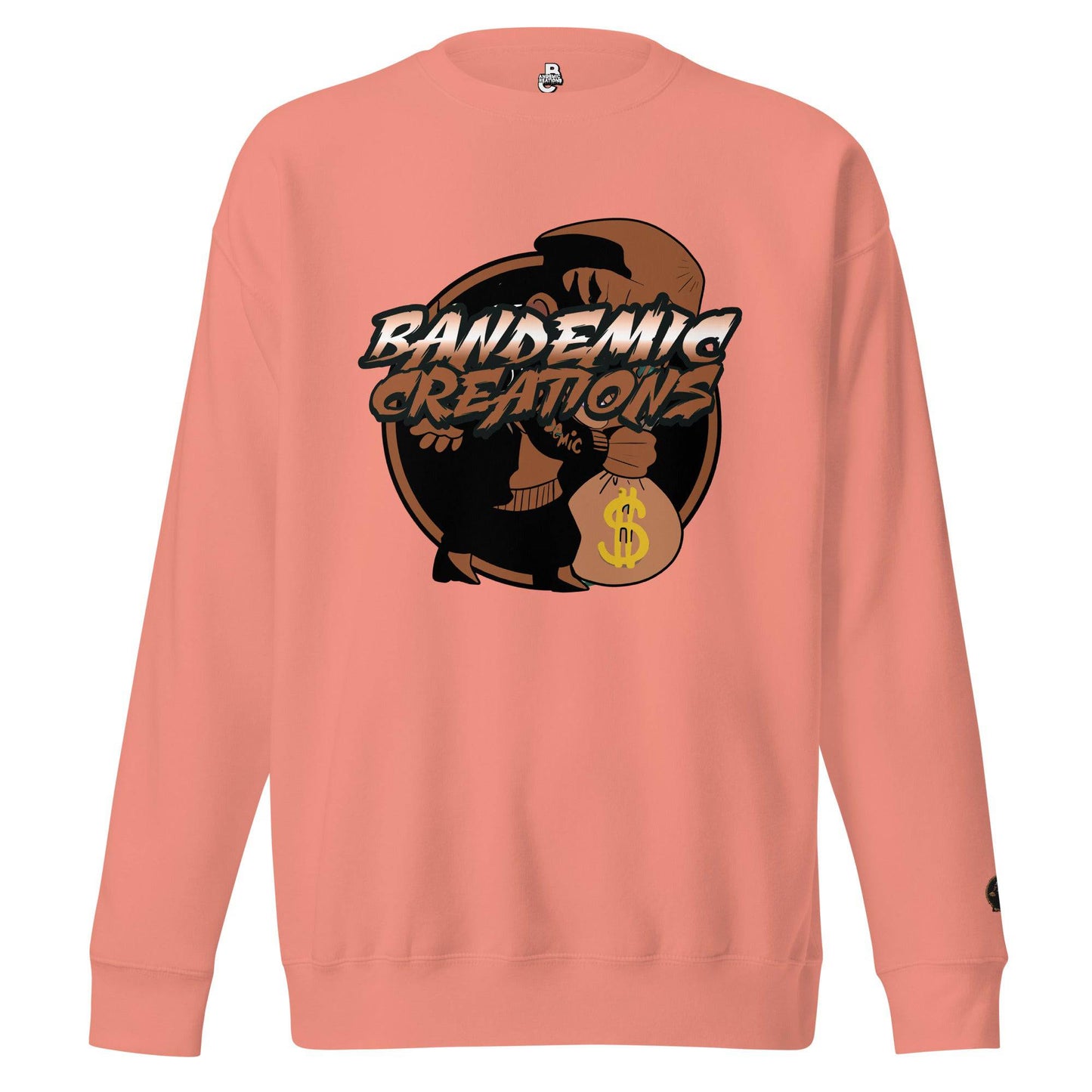 Brown Emblem Crewneck