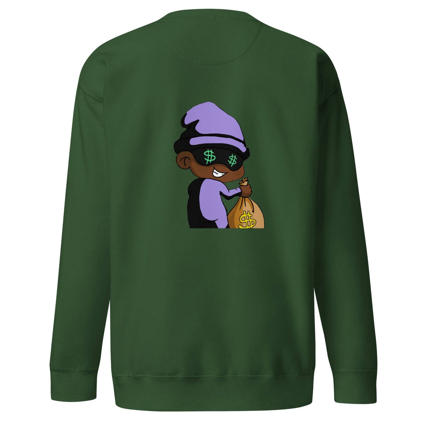 'PurpSuit' Crewneck