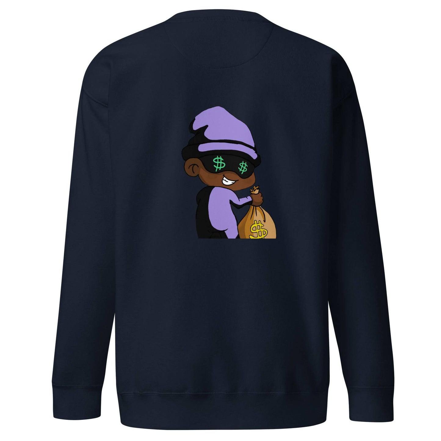 'PurpSuit' Crewneck