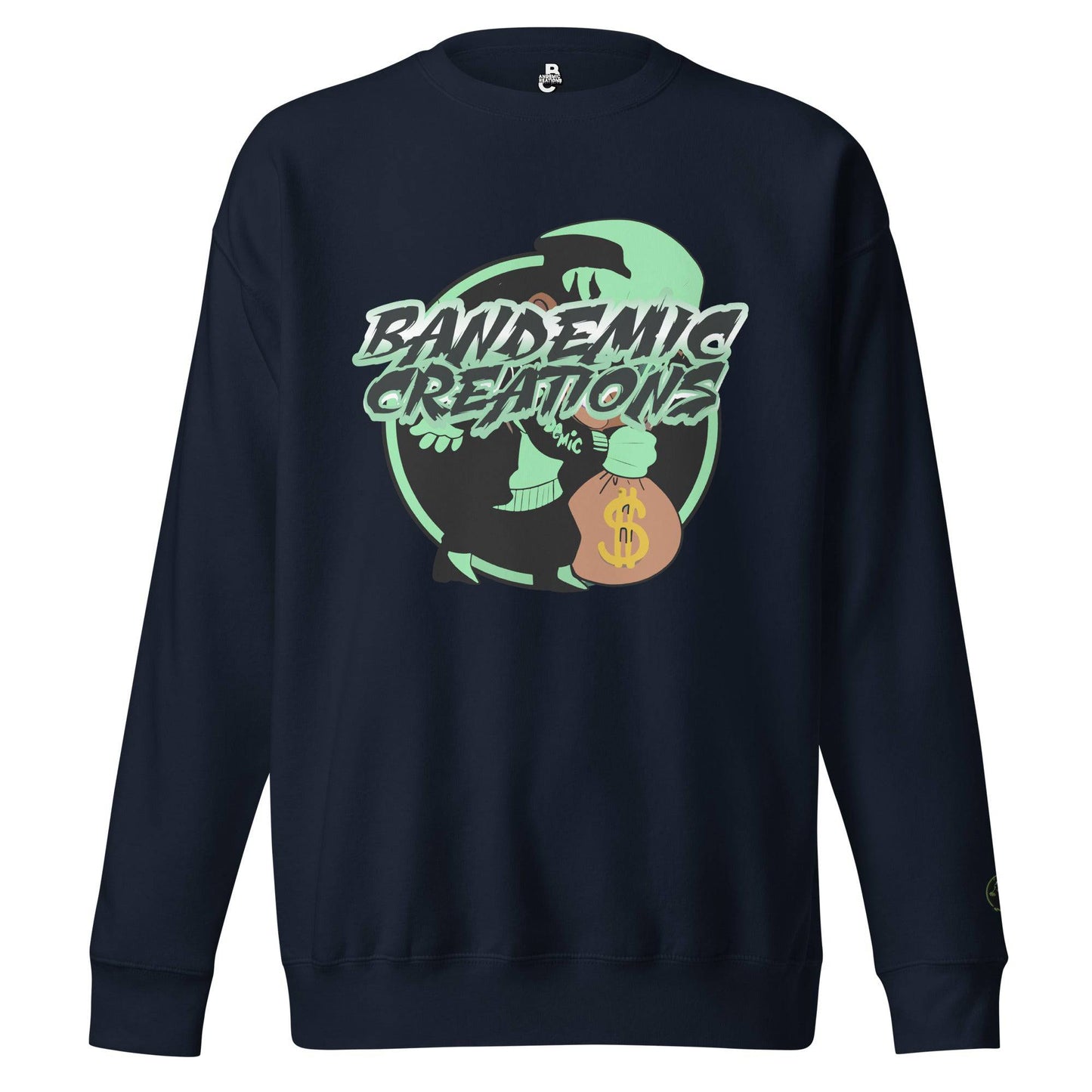 Green Emblem Crewneck