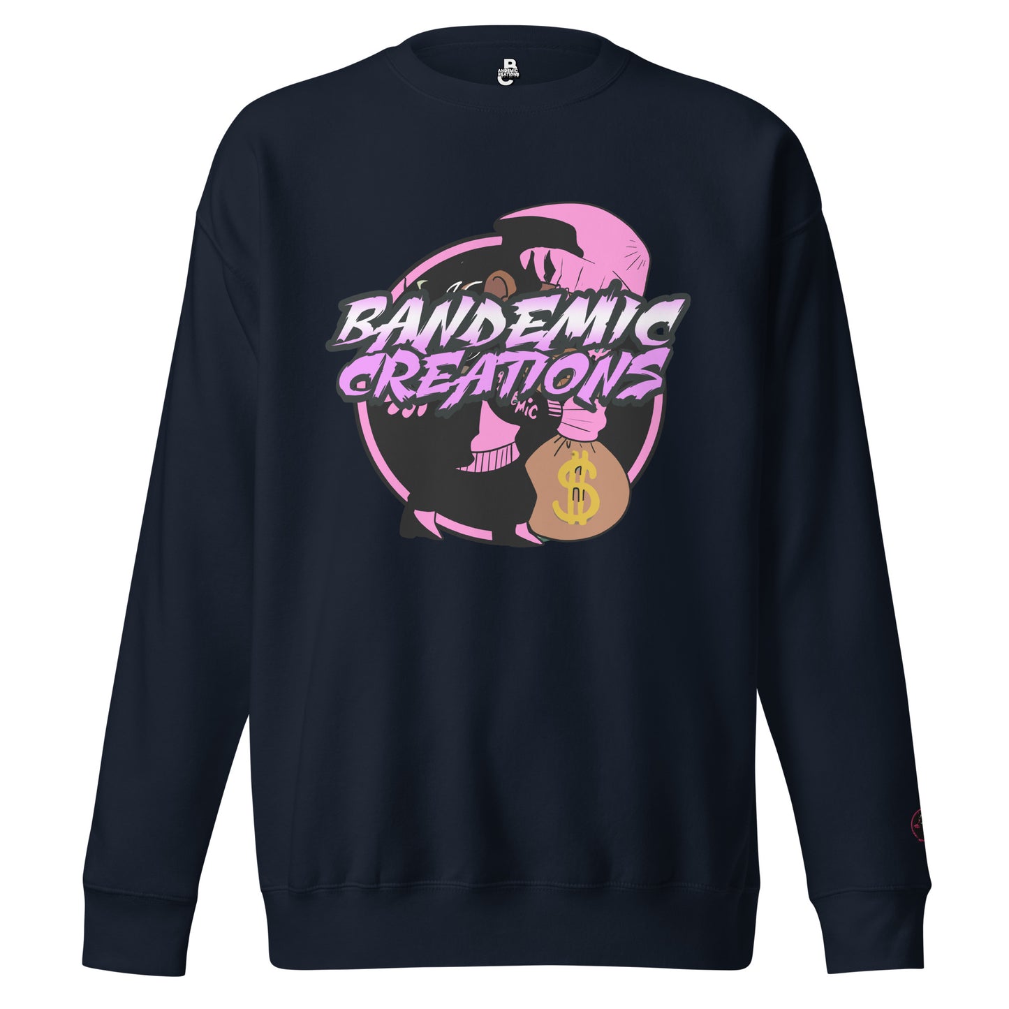 Pink Emblem Crewneck