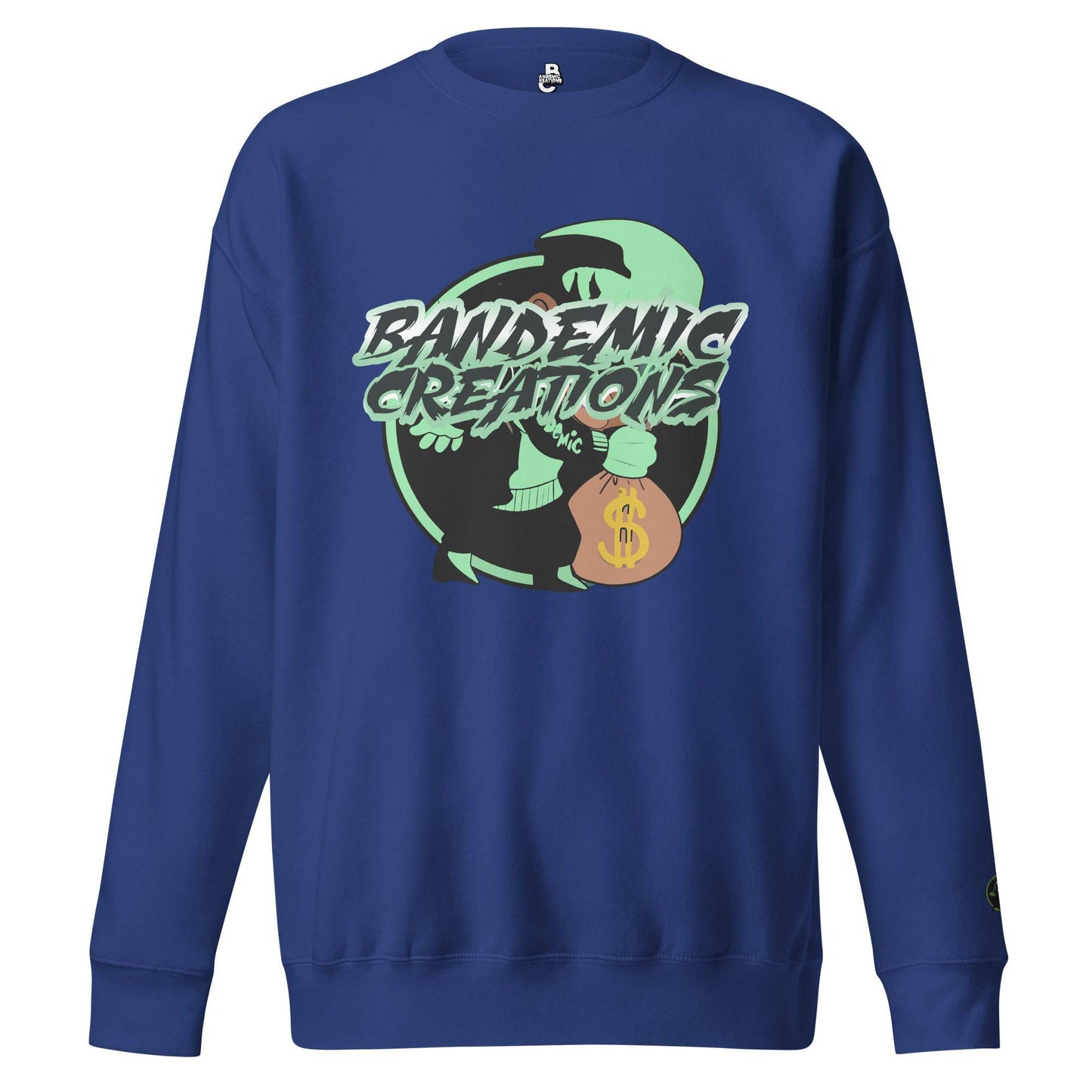 Green Emblem Crewneck