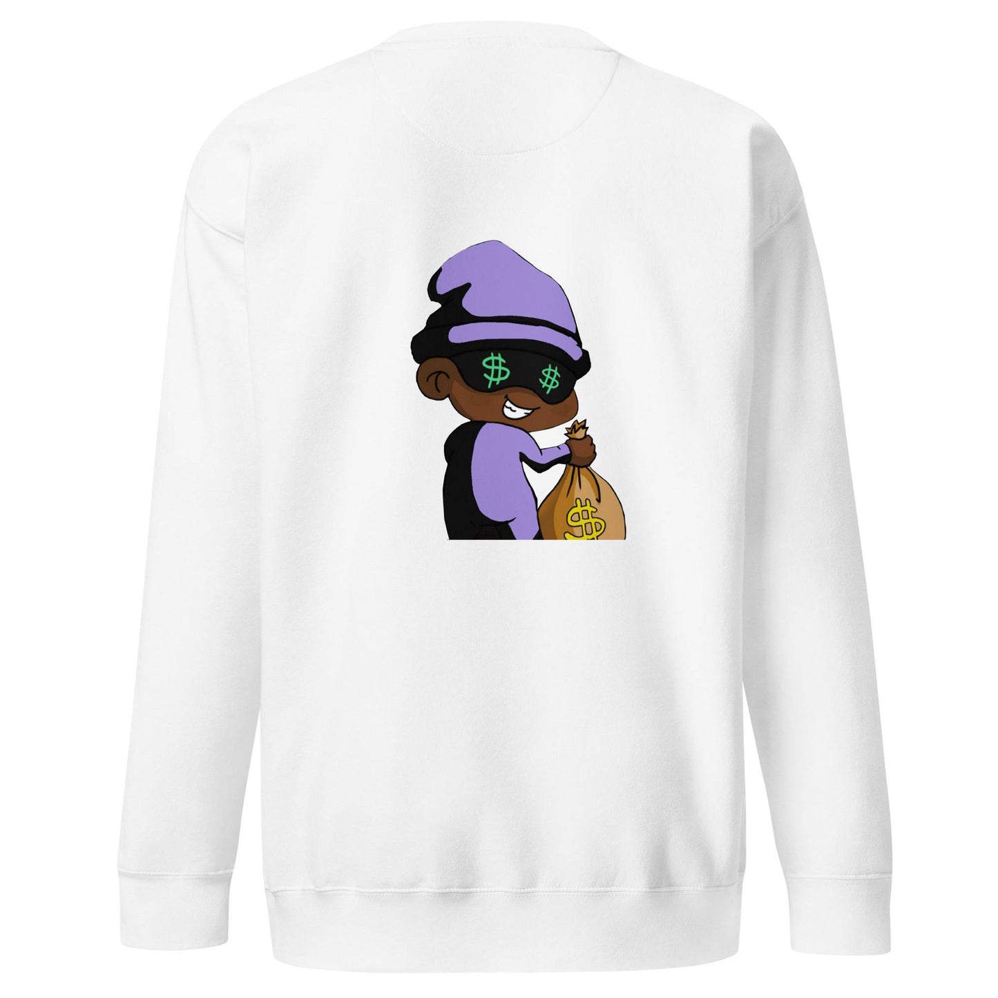 'PurpSuit' Crewneck