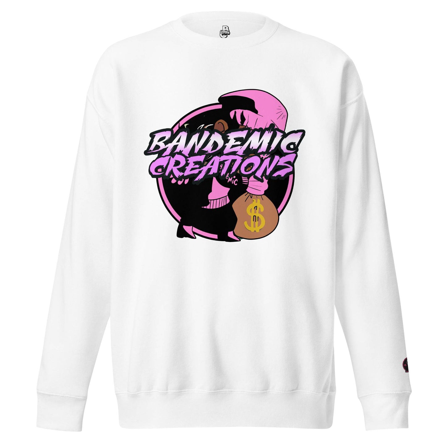 Pink Emblem Crewneck