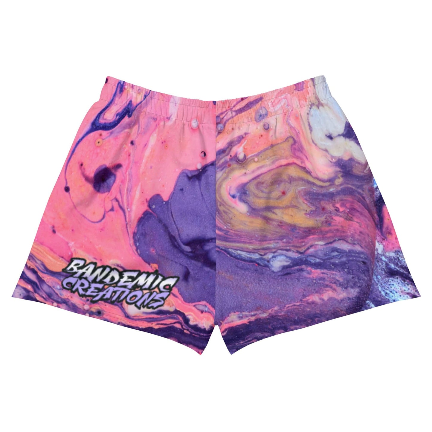 'Cotton Candy' Athletic Shorts - BandemicCreations 