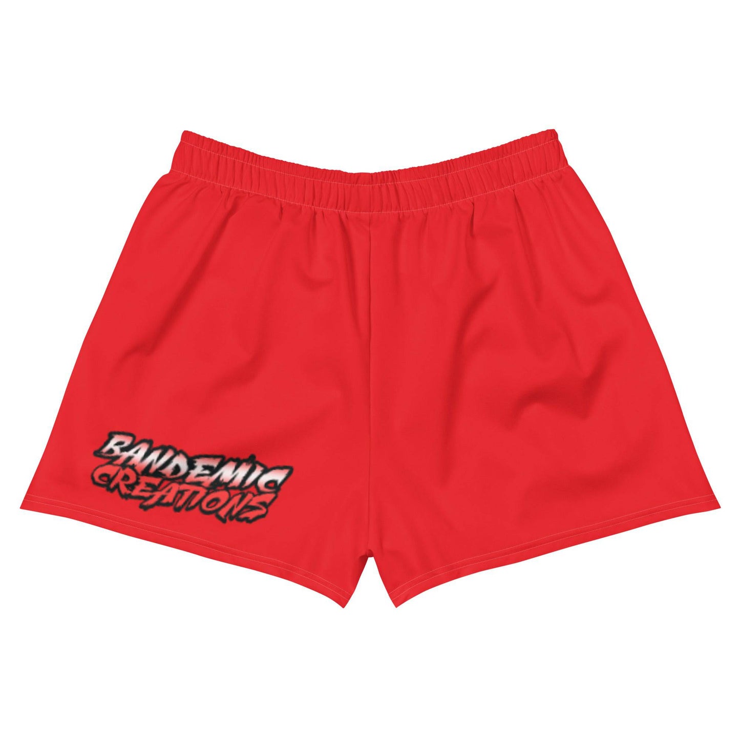 Red Athletic Shorts - BandemicCreations 