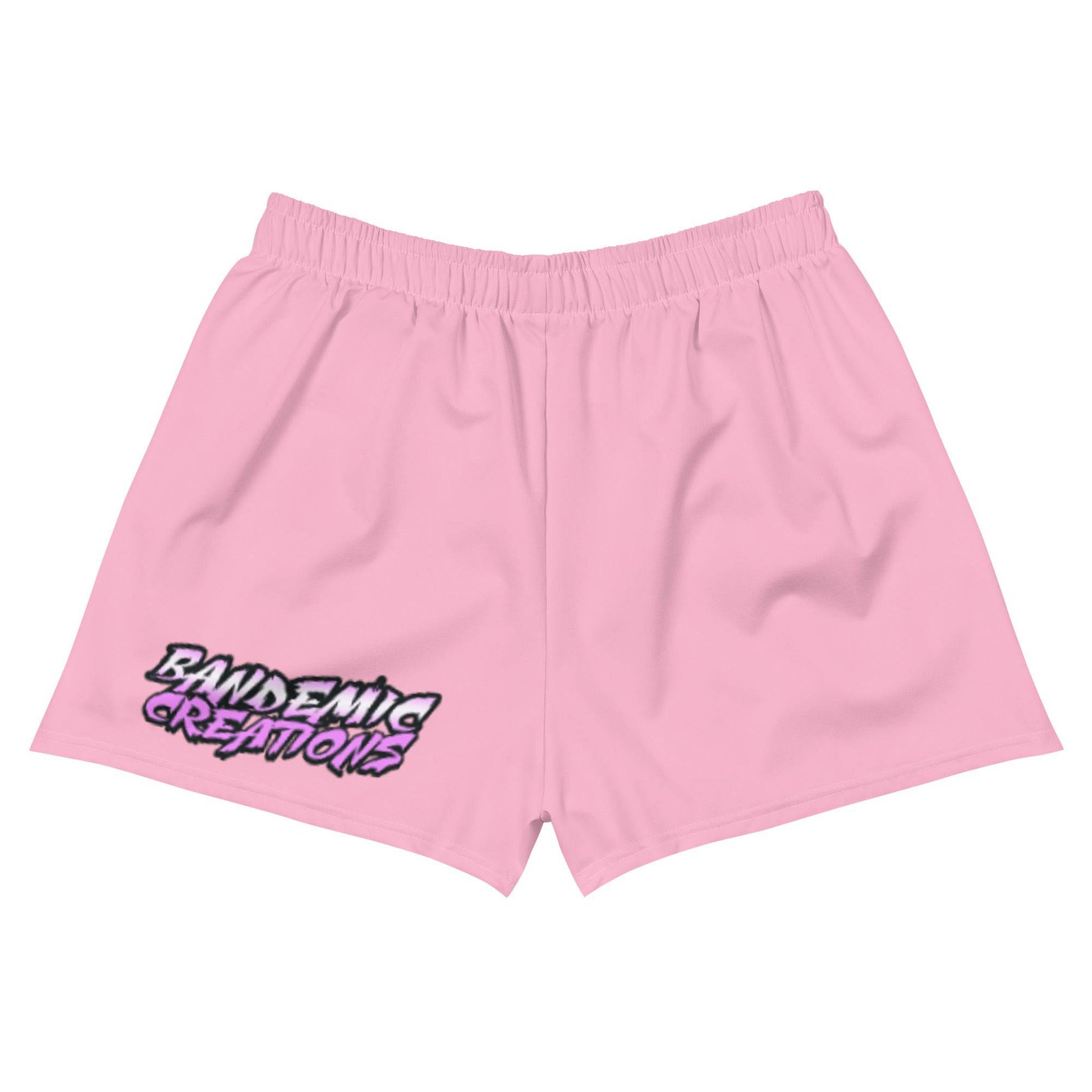 Pink Athletic Shorts - BandemicCreations 