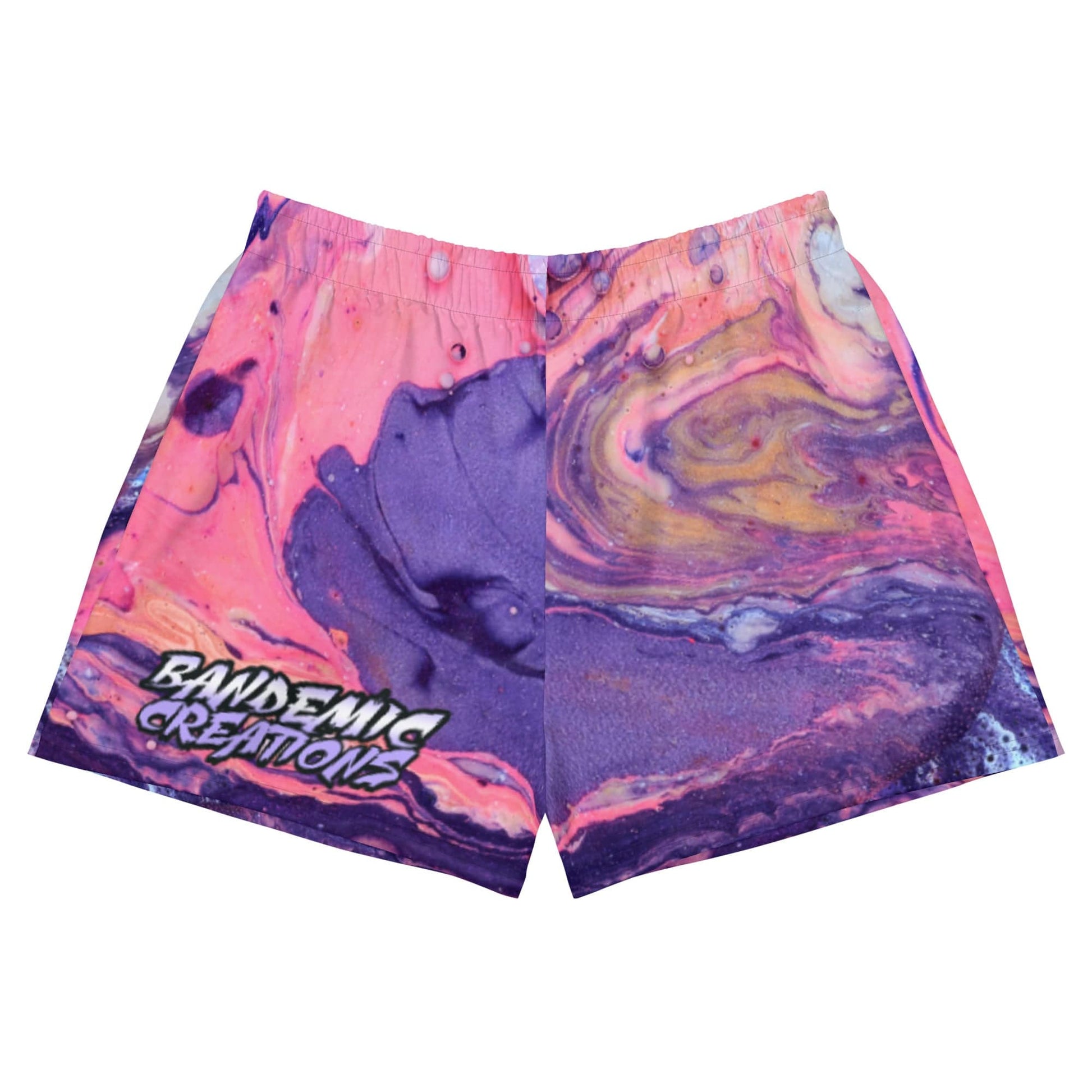 'Cotton Candy' Athletic Shorts - BandemicCreations 