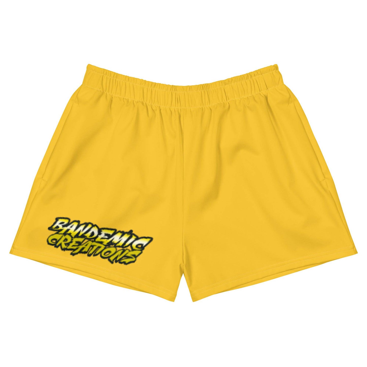 Gold Athletic Shorts - BandemicCreations 