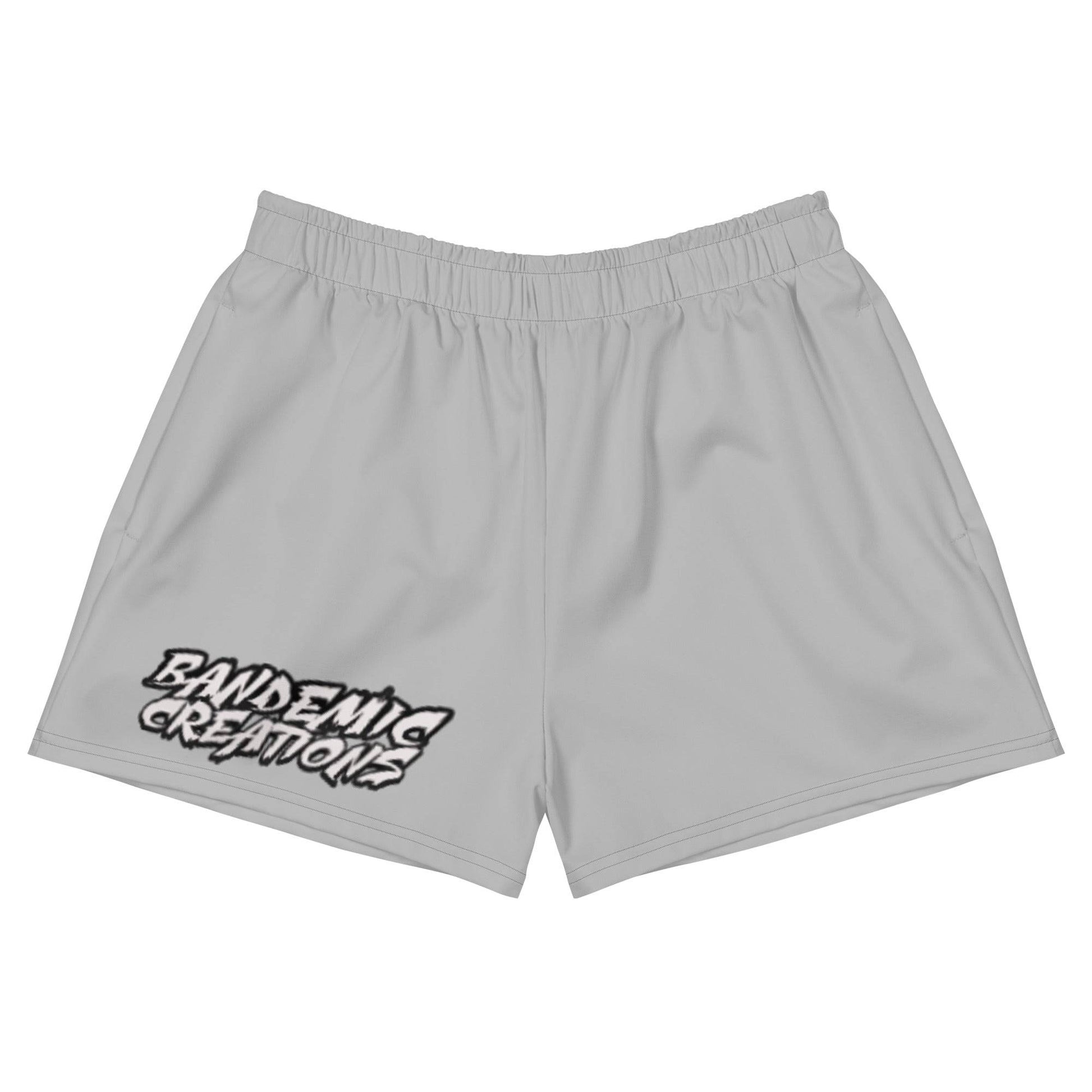 Light Grey Athletic Shorts - BandemicCreations 