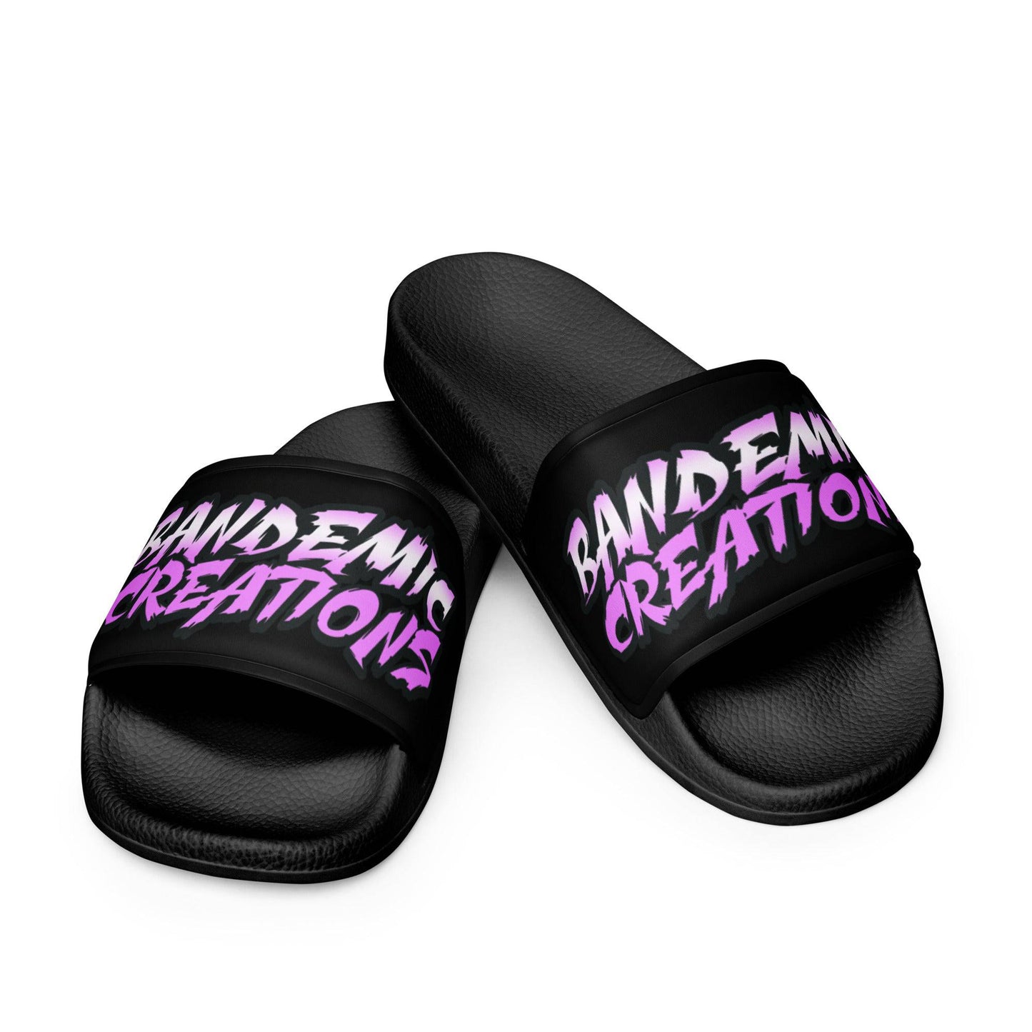 Pink BC Slides - BandemicCreations 