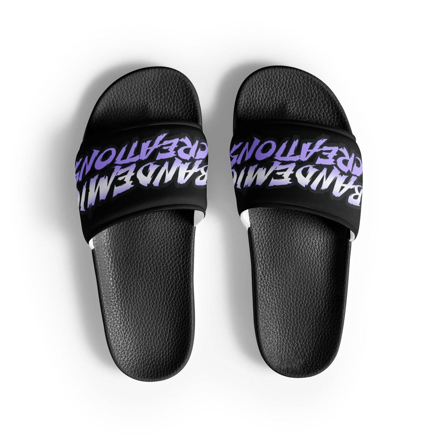 Purple BC slides - BandemicCreations 