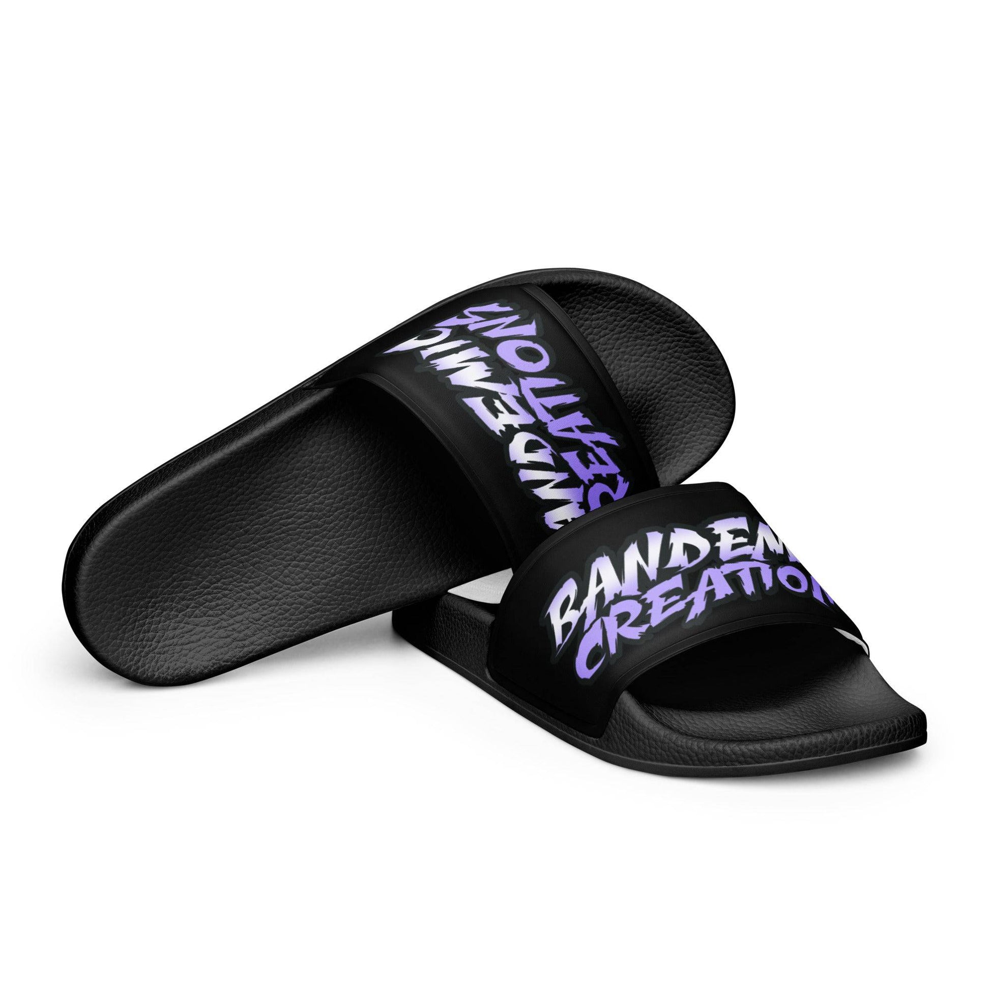 Purple BC slides - BandemicCreations 