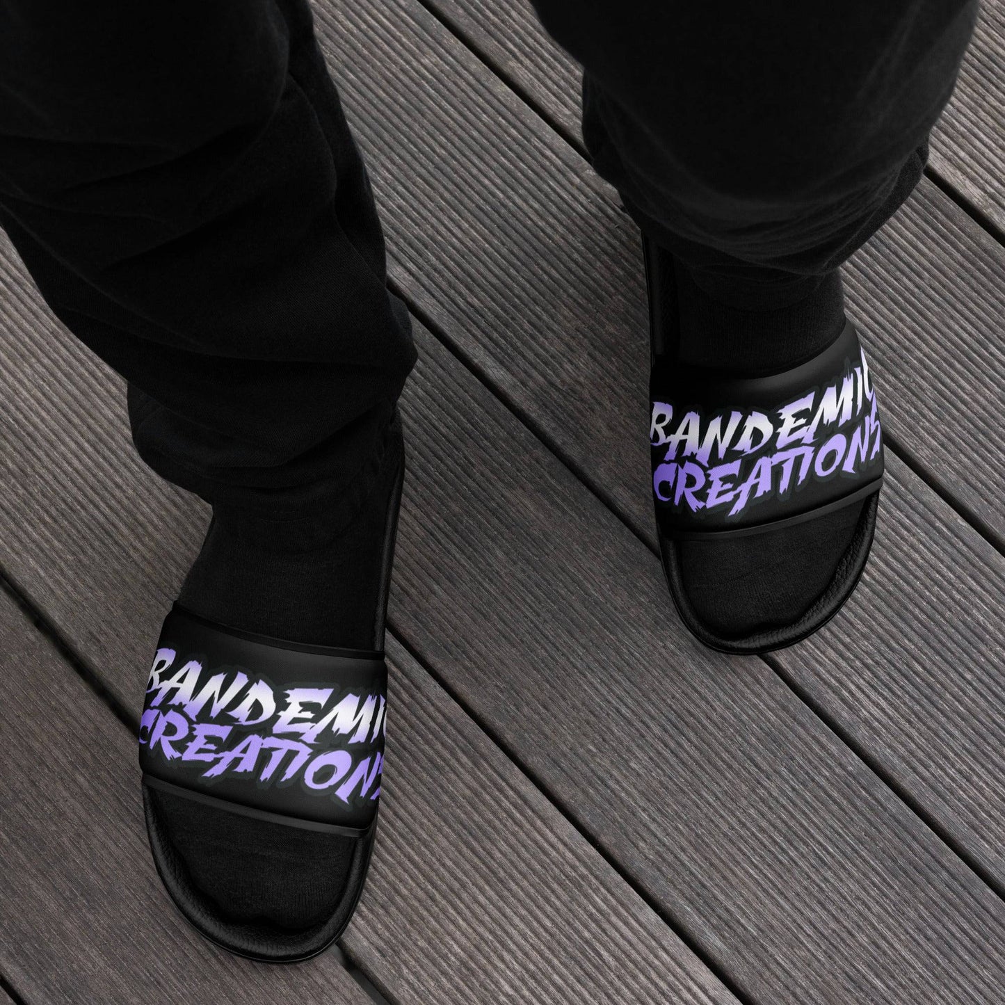 Purple BC slides - BandemicCreations 