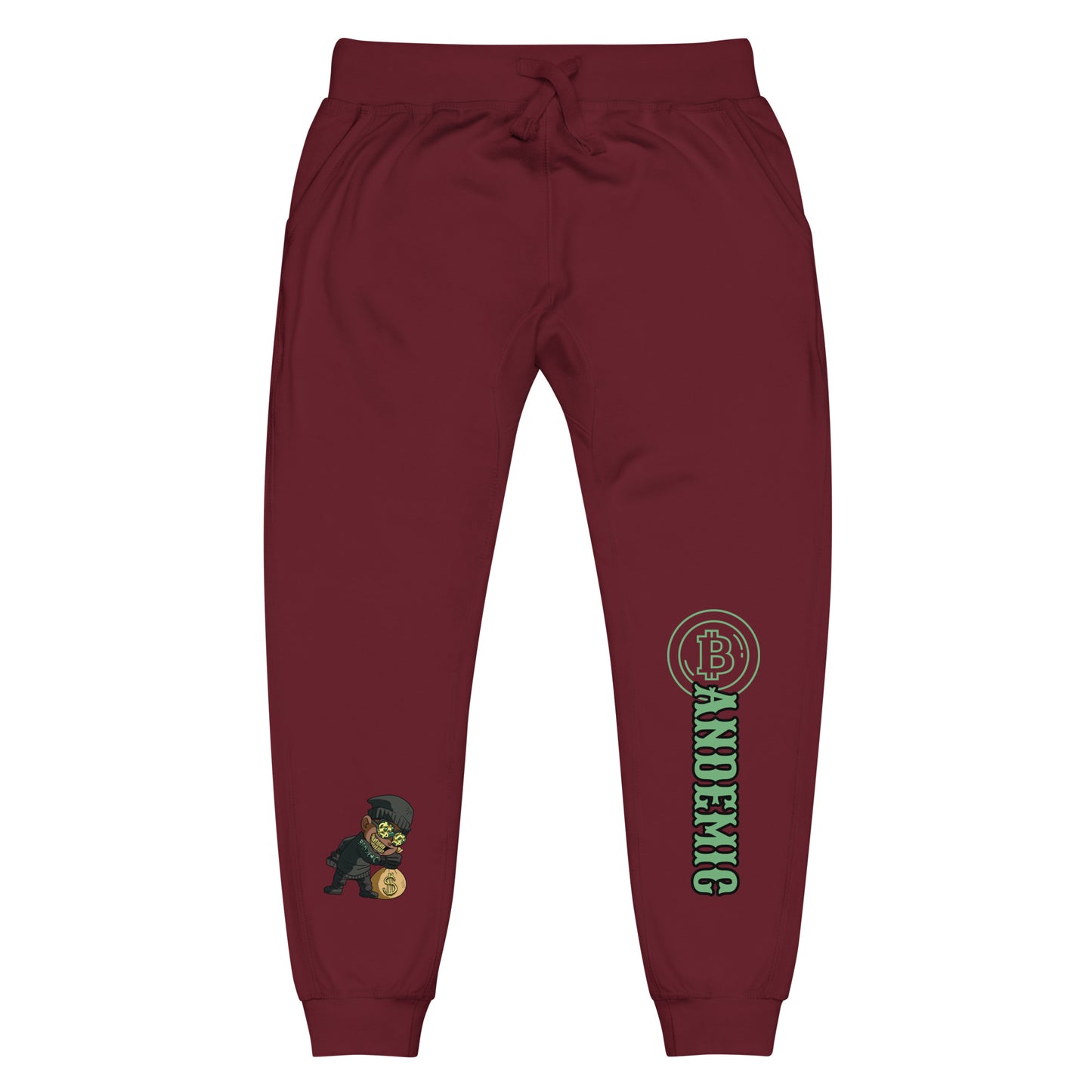 Men's Crypto Fleece Sweatpants - BandemicCreations 